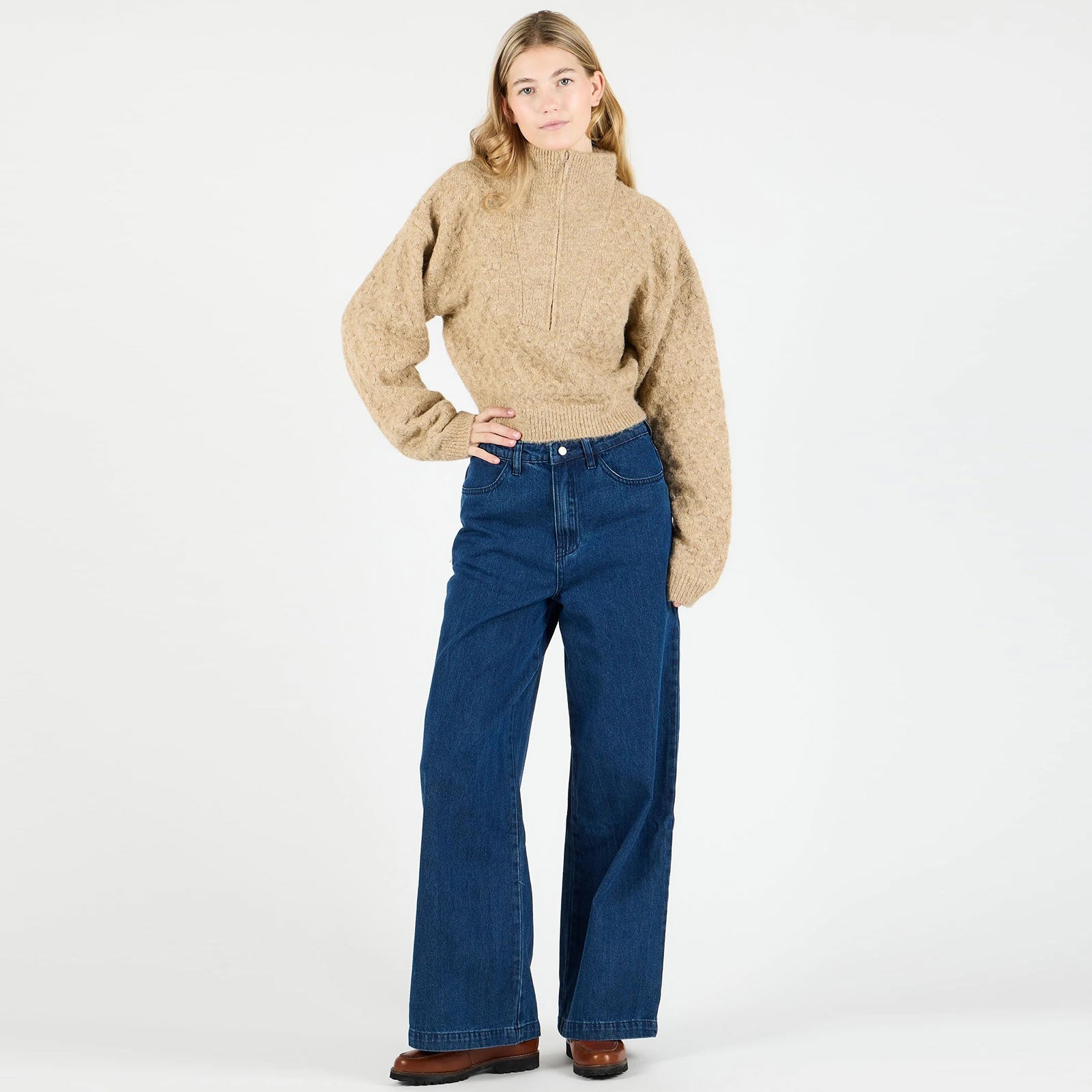 WeStef Denim Pants dark denim Wemoto