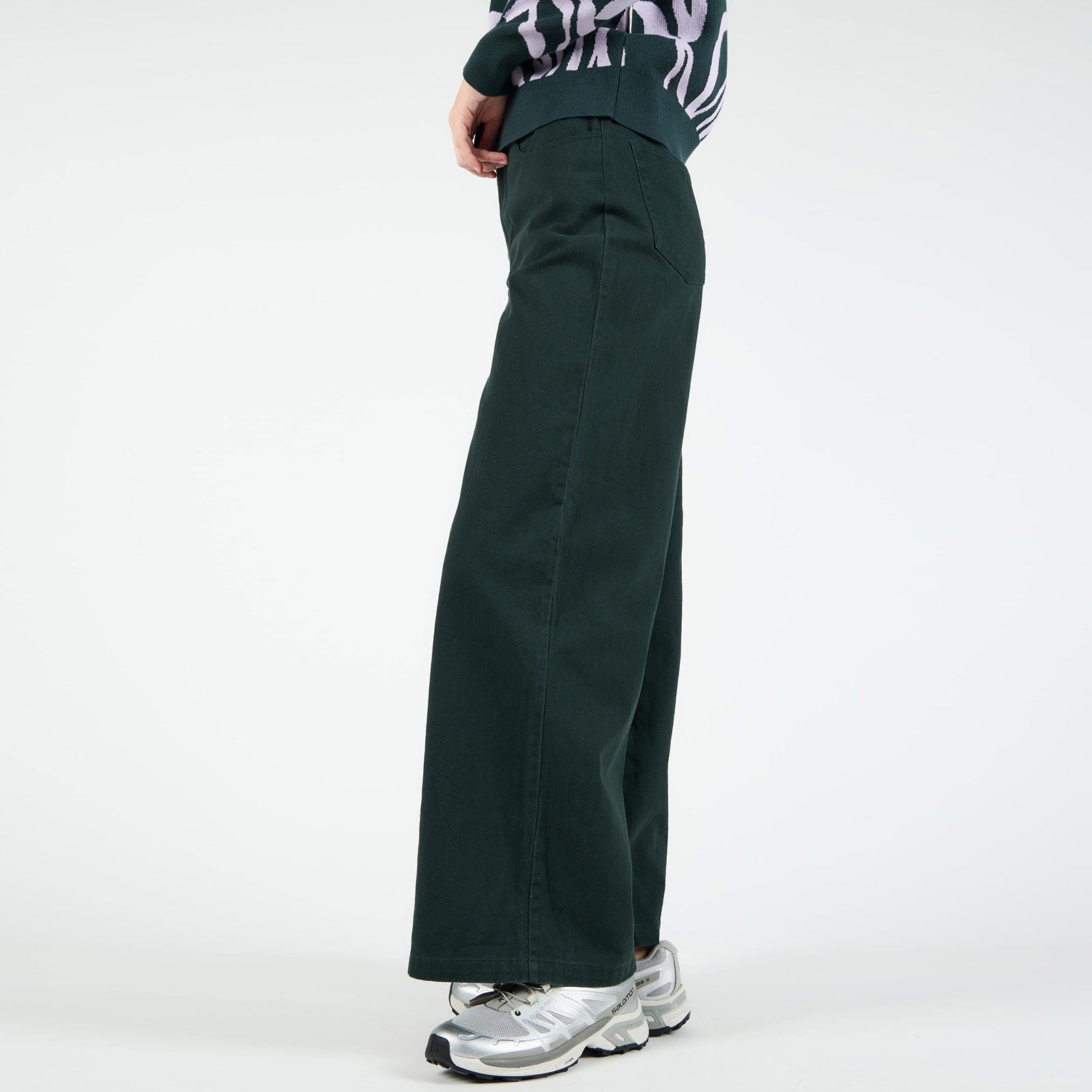 WeStef Twill Pants green Wemoto