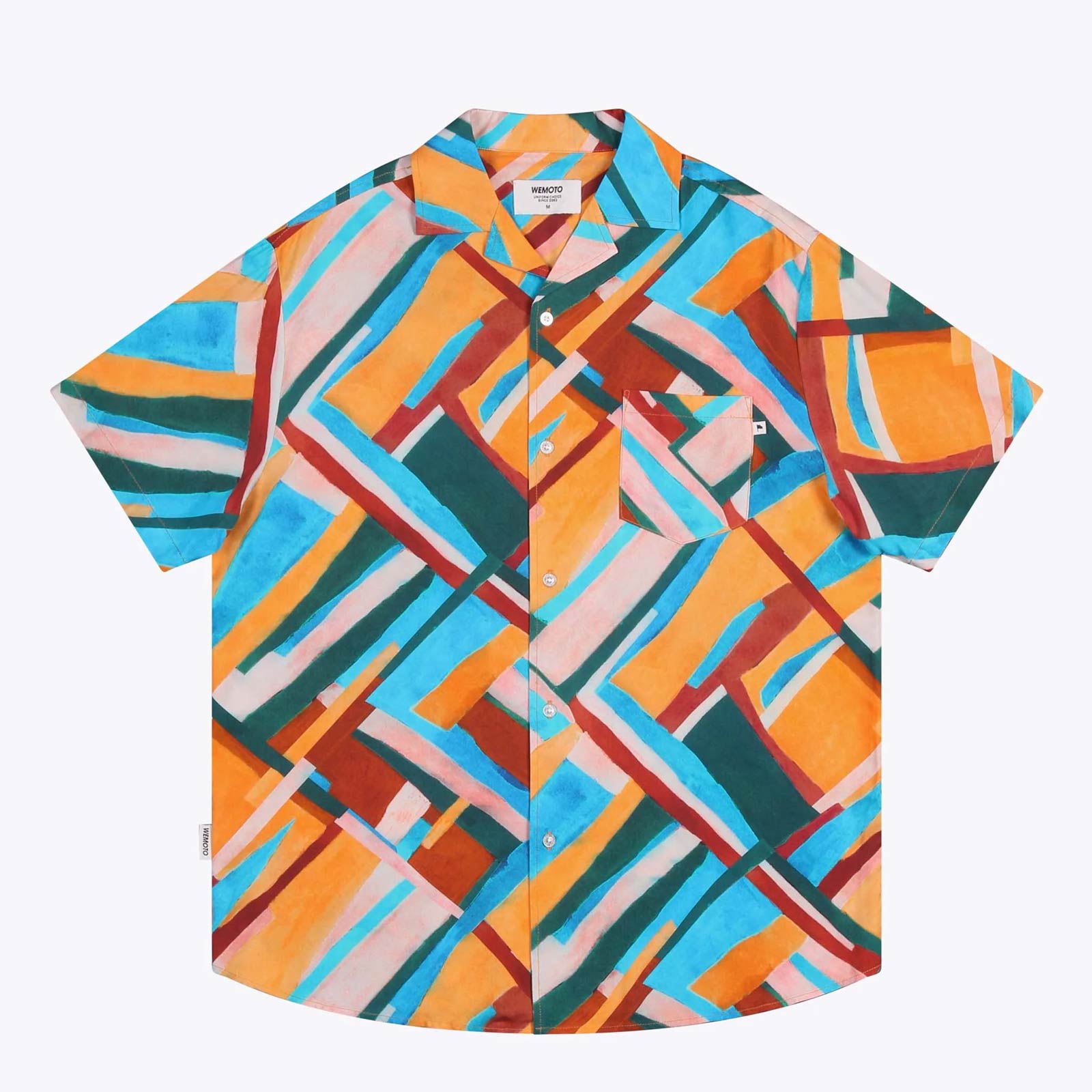 WeVernon Short Sleeve Shirt orange Wemoto