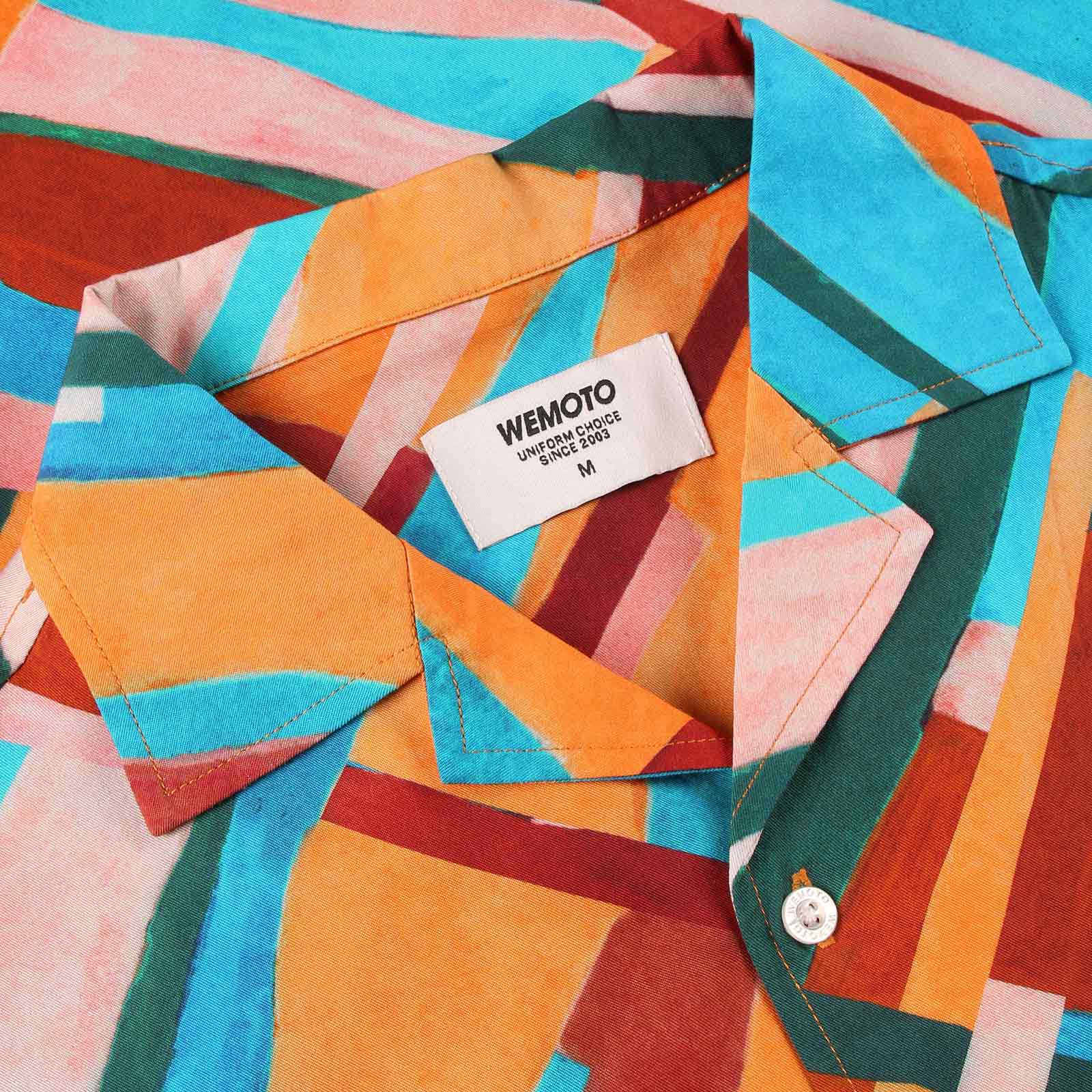 WeVernon Short Sleeve Shirt orange Wemoto