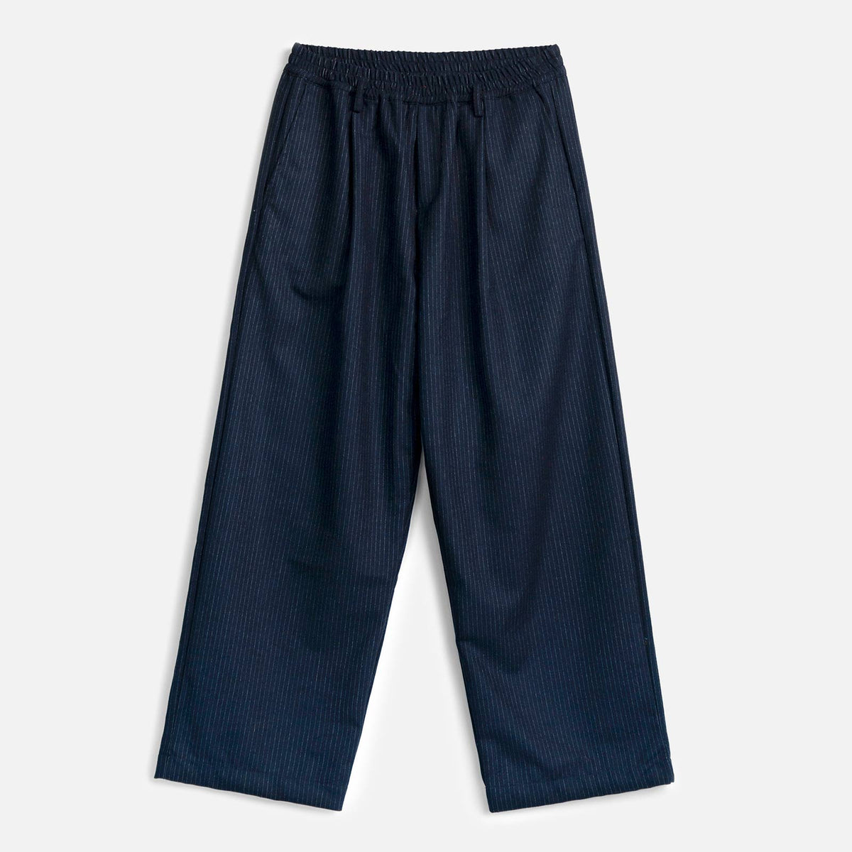 Big Osaka Trousers blue gessato