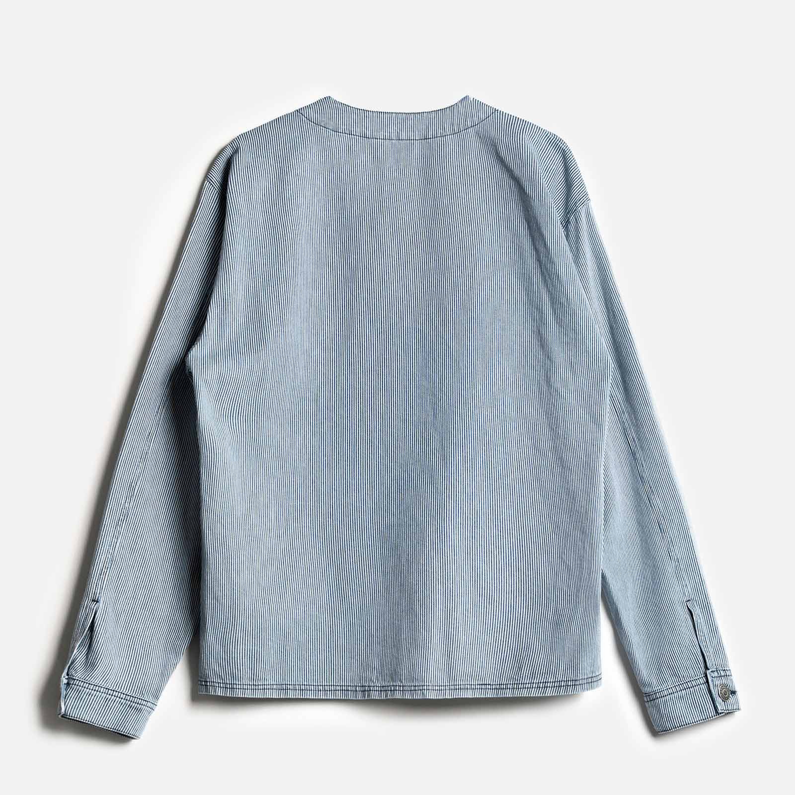 Loco Denim Jacket righe Wooden