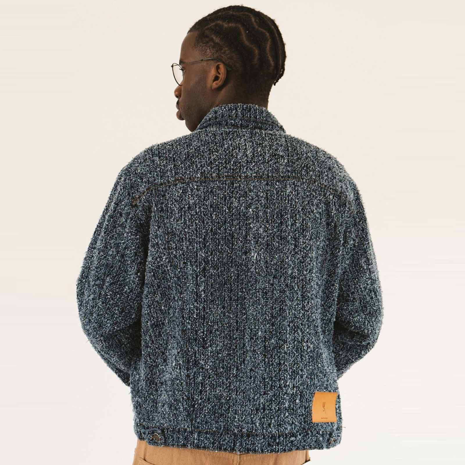 Trade 26 Jacket denim stone bouclé Wooden