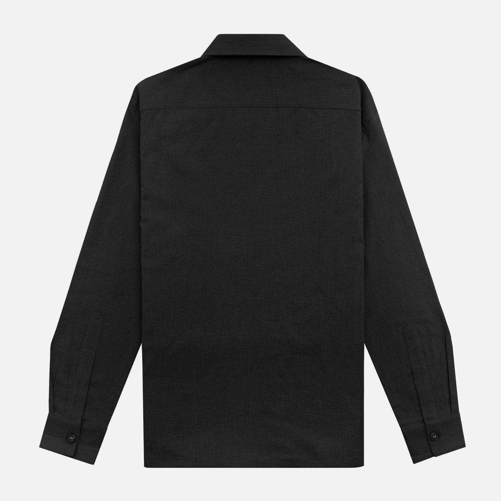 Yuki Shirt nero gessato