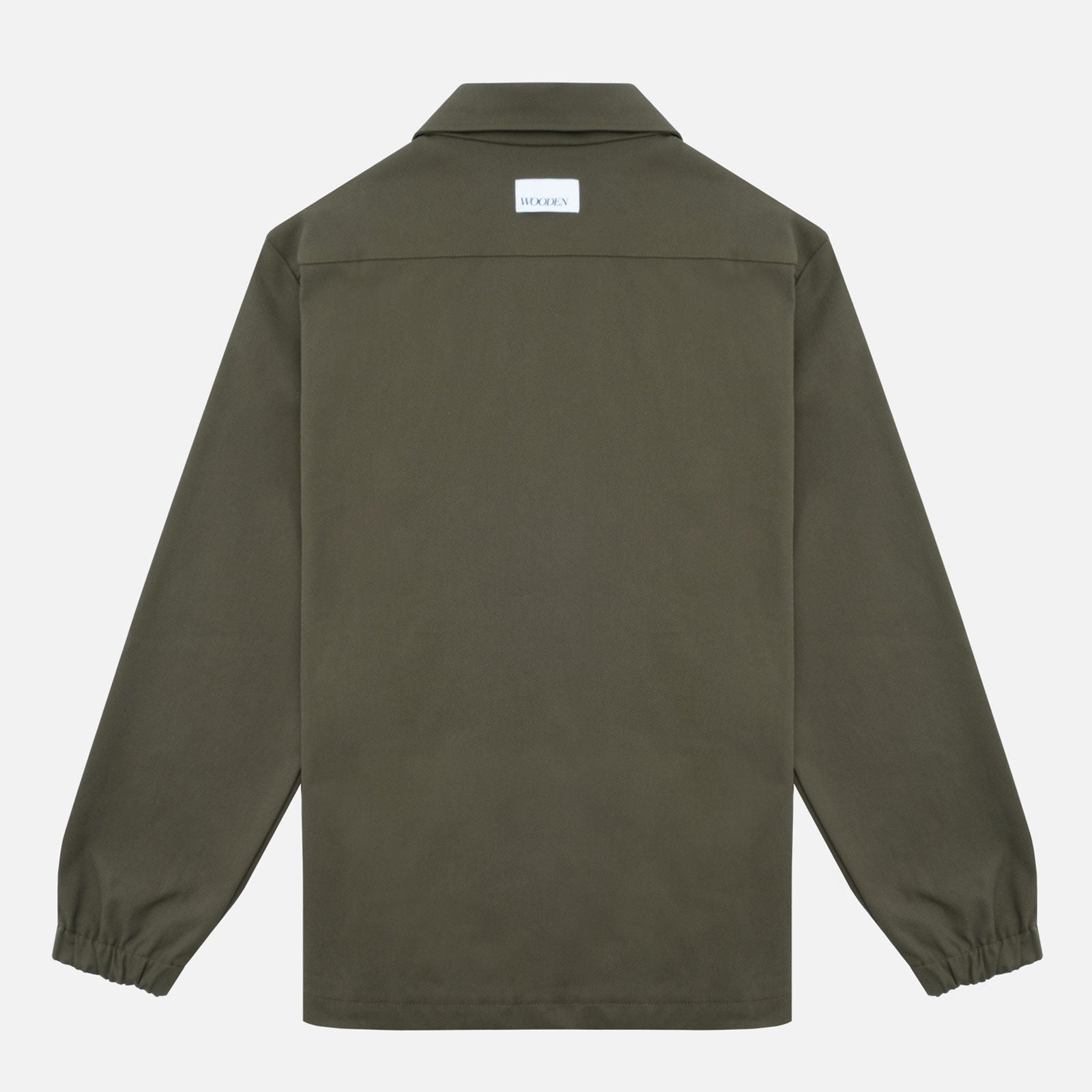 Zip Shirt verde vy