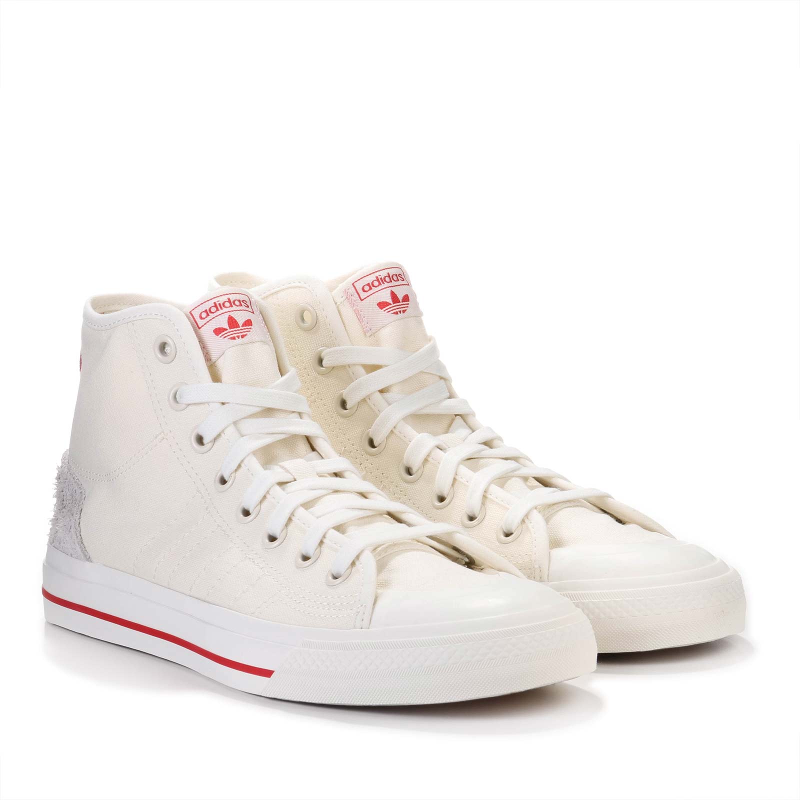 Nizza Hi RF offwhite/red/gum4 Adidas