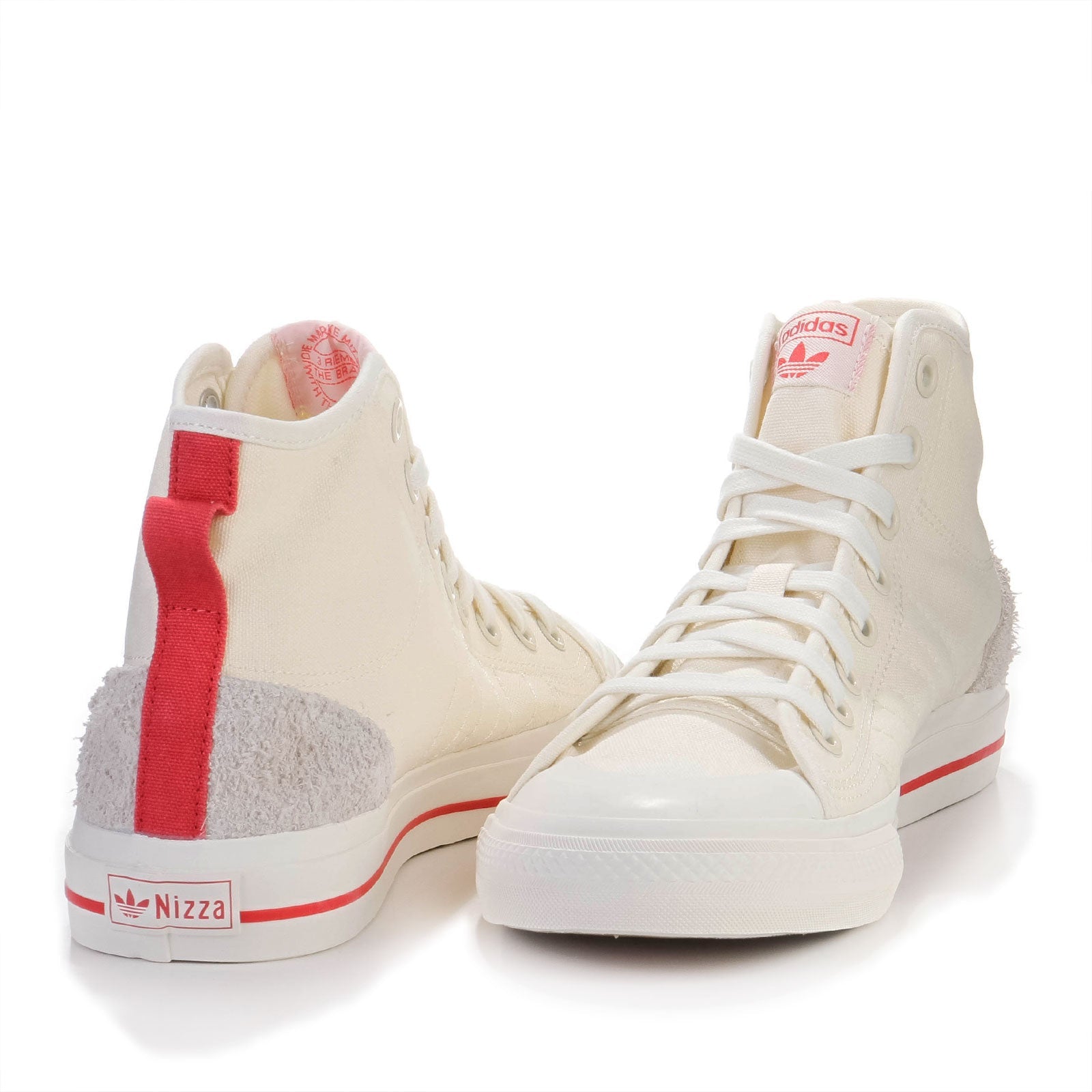 Nizza Hi RF offwhite/red/gum4 Adidas