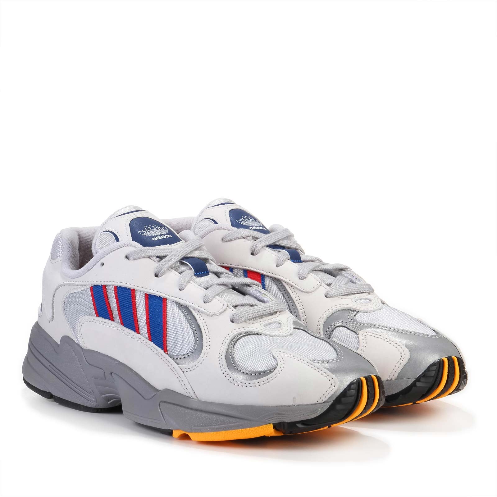 Yung-1 grey two/collegiate royal/scarlet Adidas