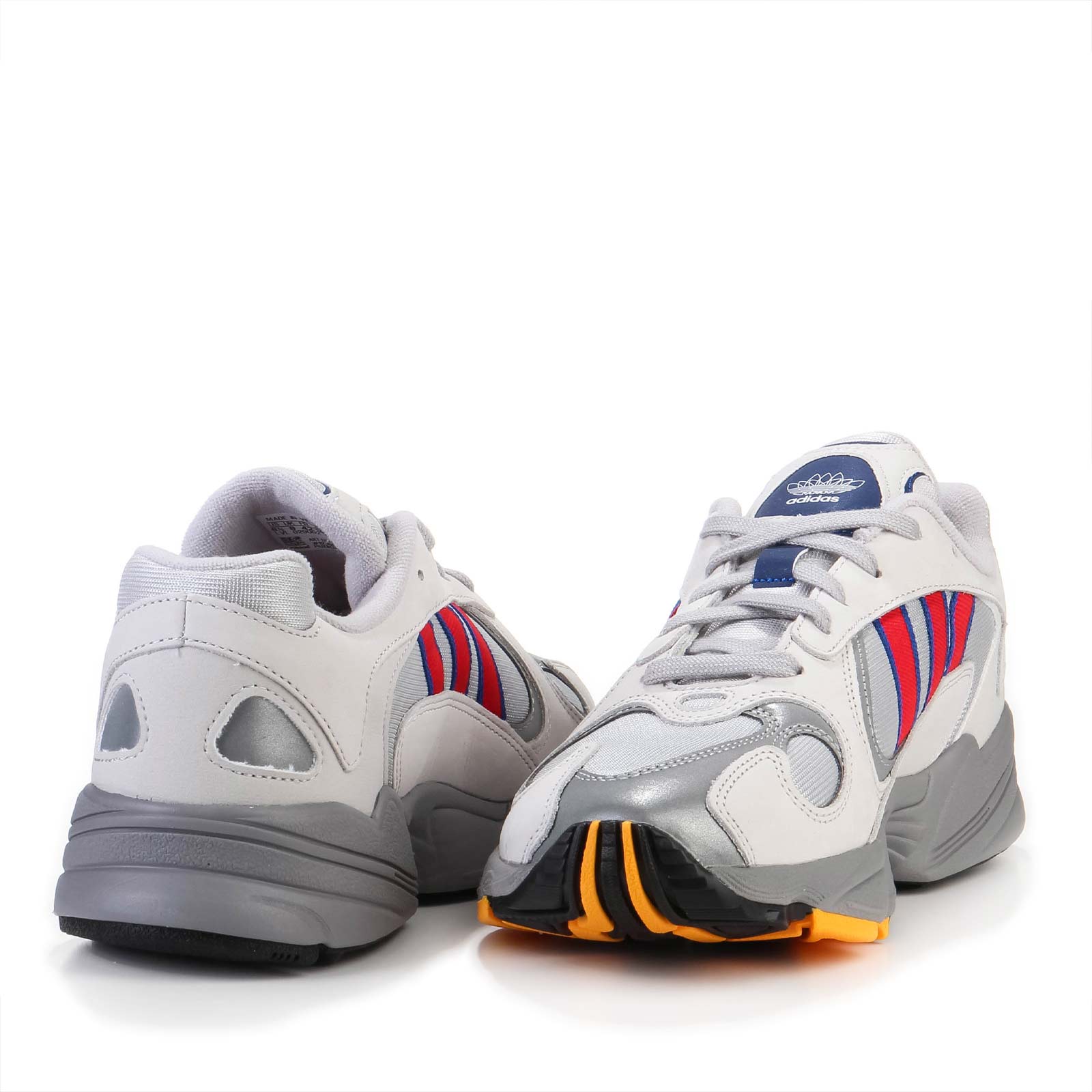 Yung-1 grey two/collegiate royal/scarlet Adidas