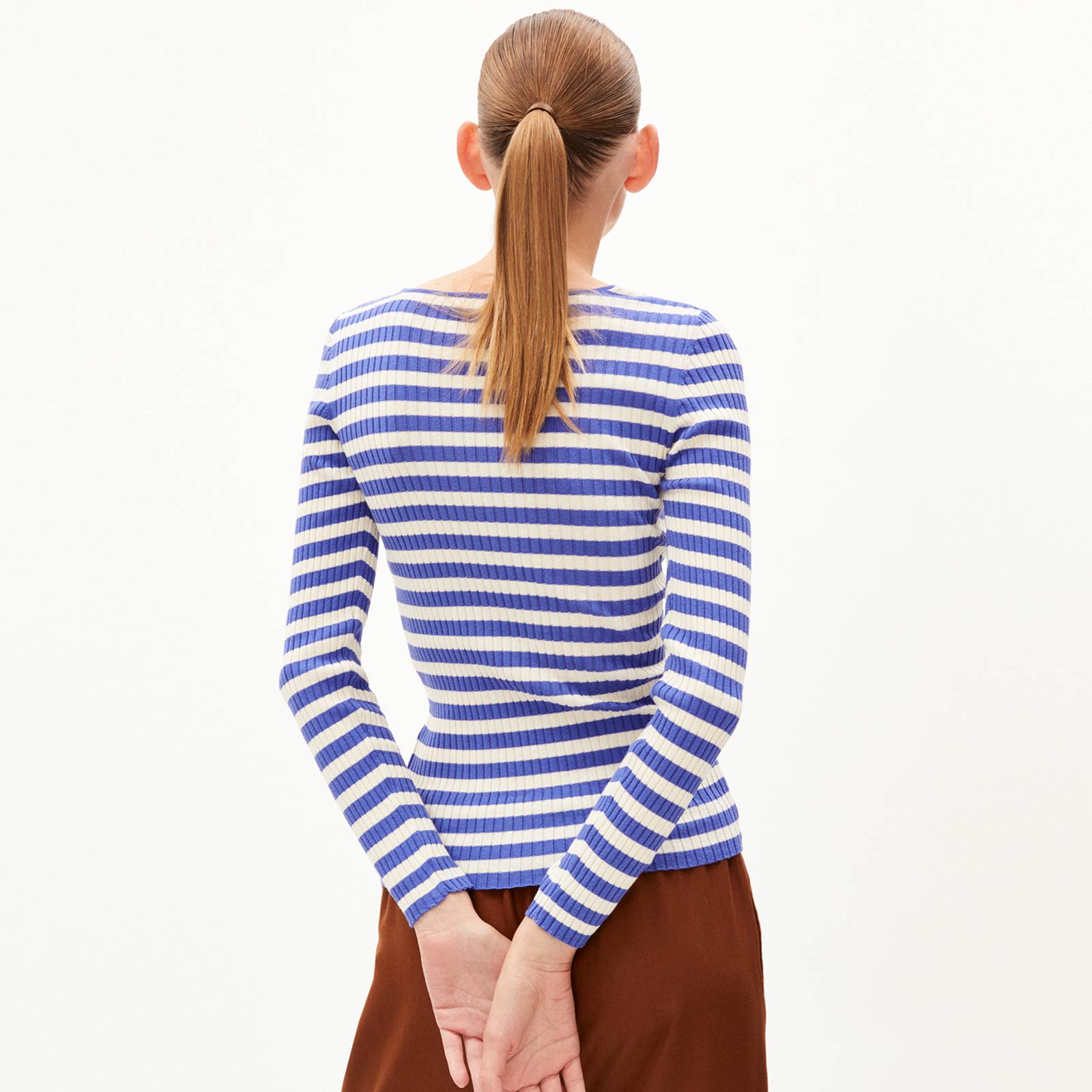 Alaania Jumper stripe vibrant violet