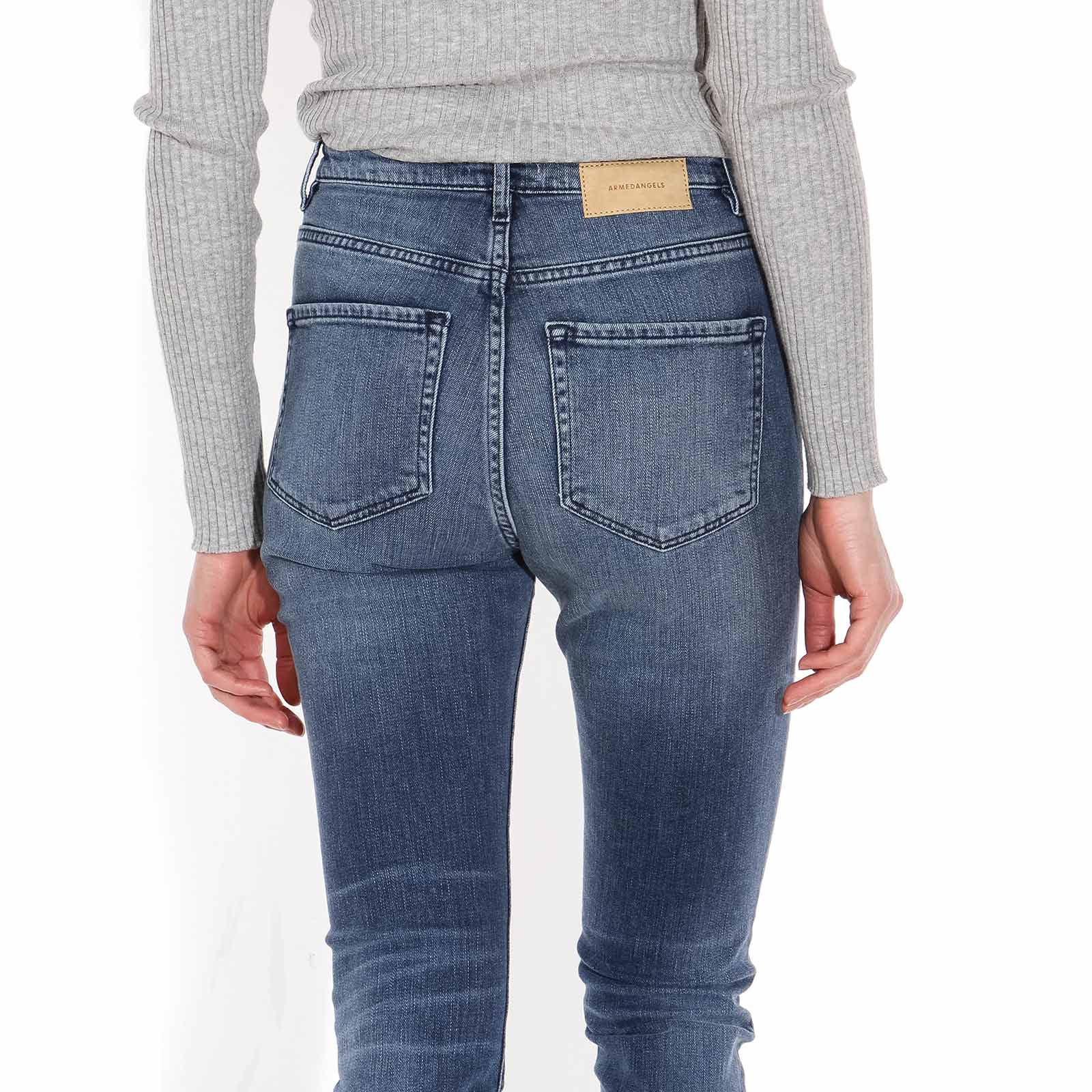 Ingaa High Waist Jeans stone wash Armedangels