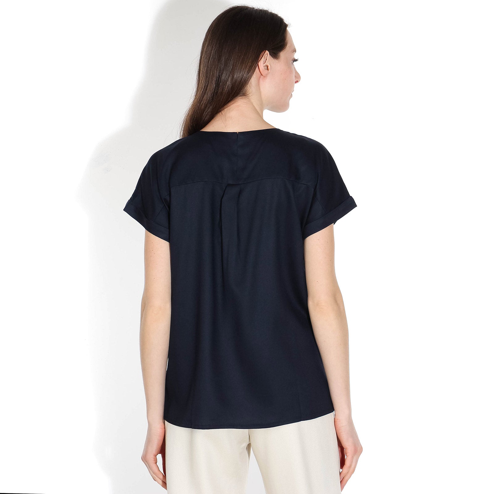 Liora Top dark navy Armedangels