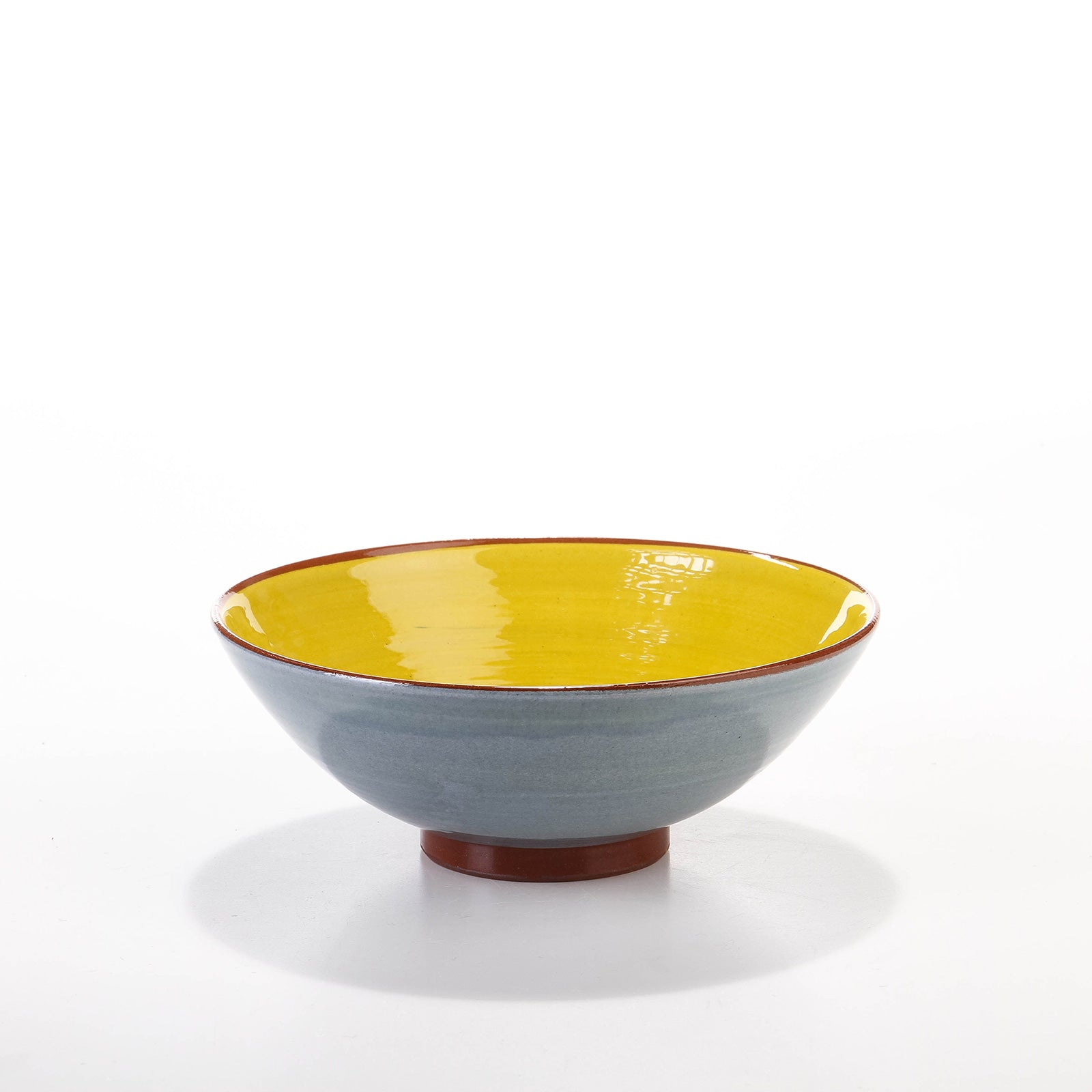 Petit Coupelle gris foncé/jaune colza