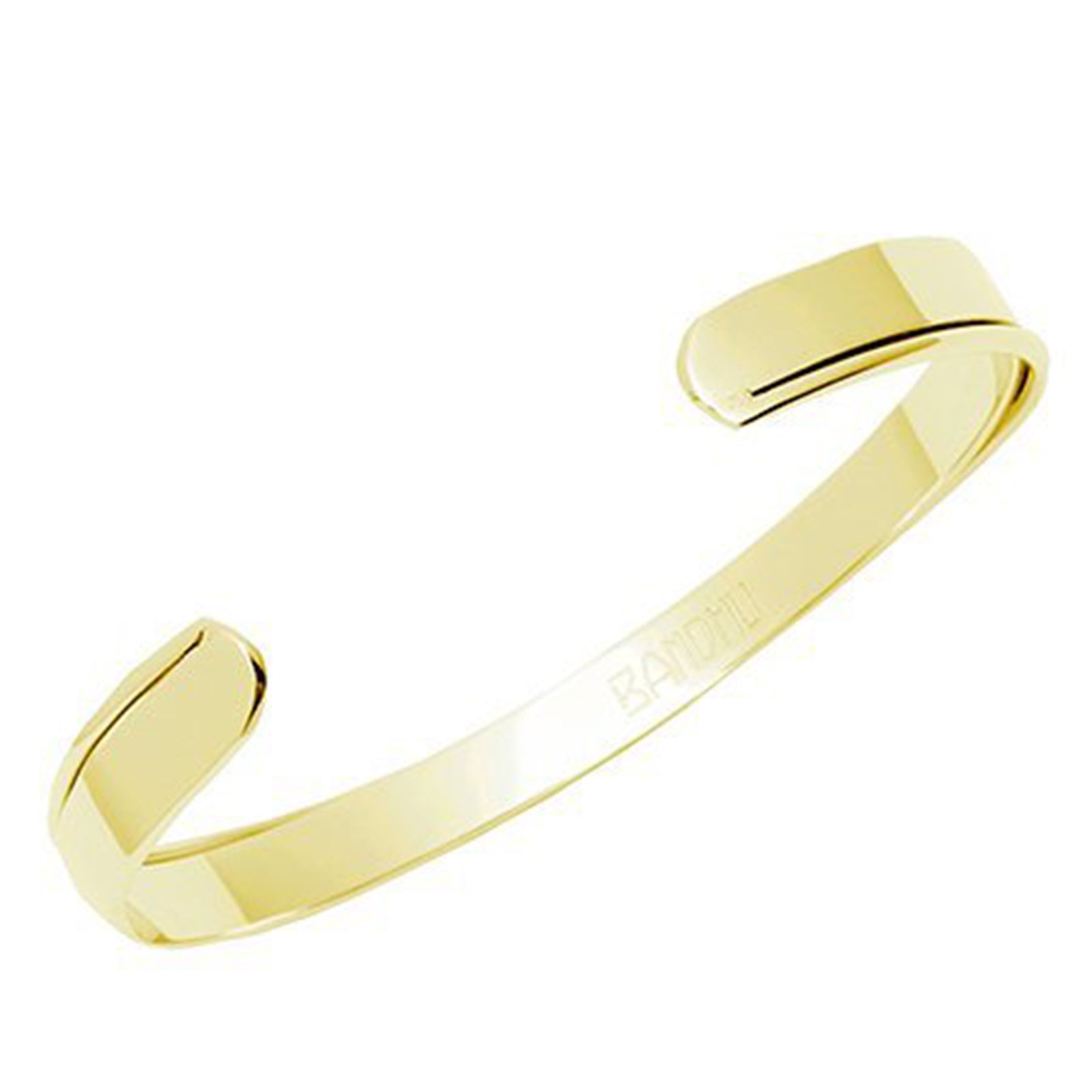Curved Bracelet gold