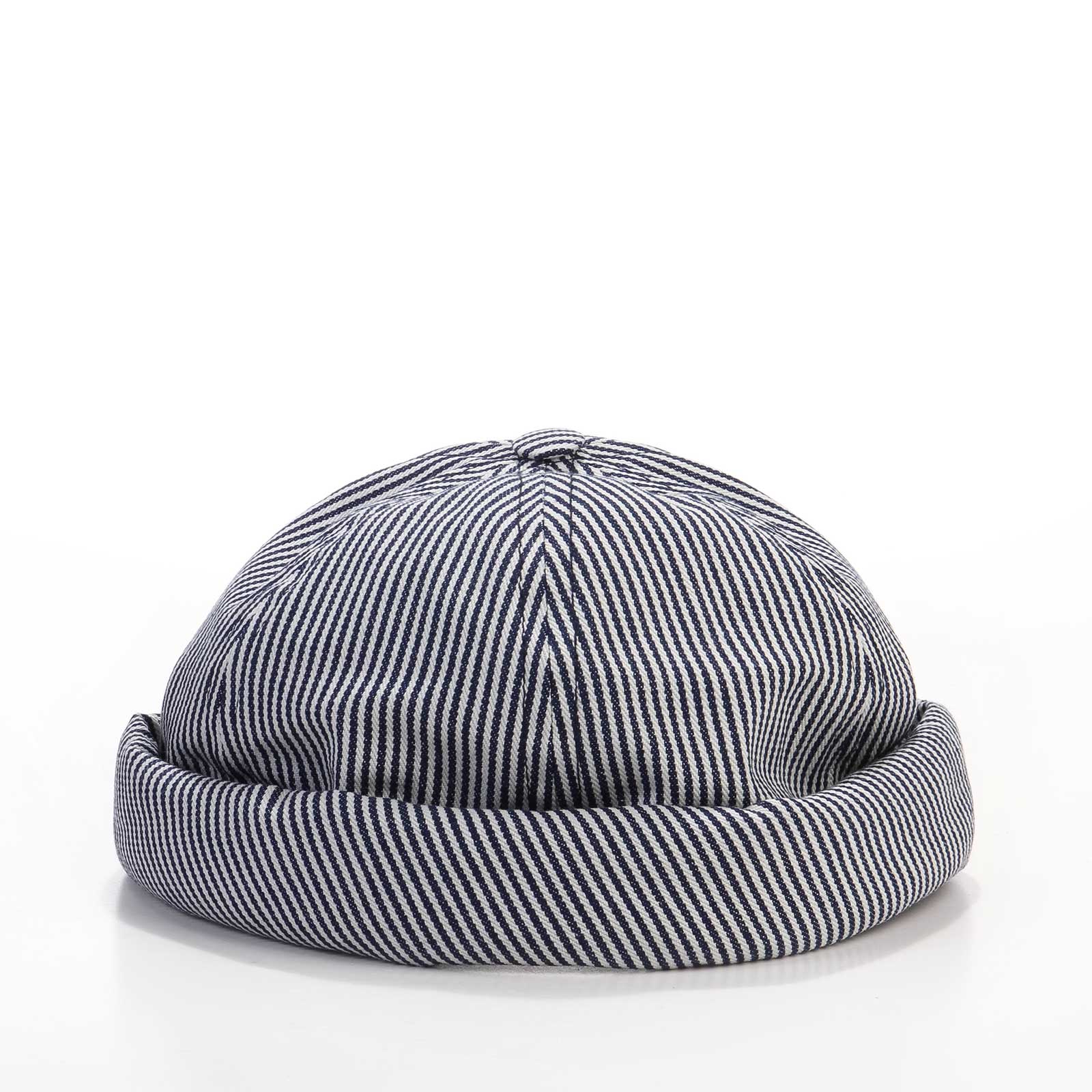 Miki Hat stripes blue Beton Cire