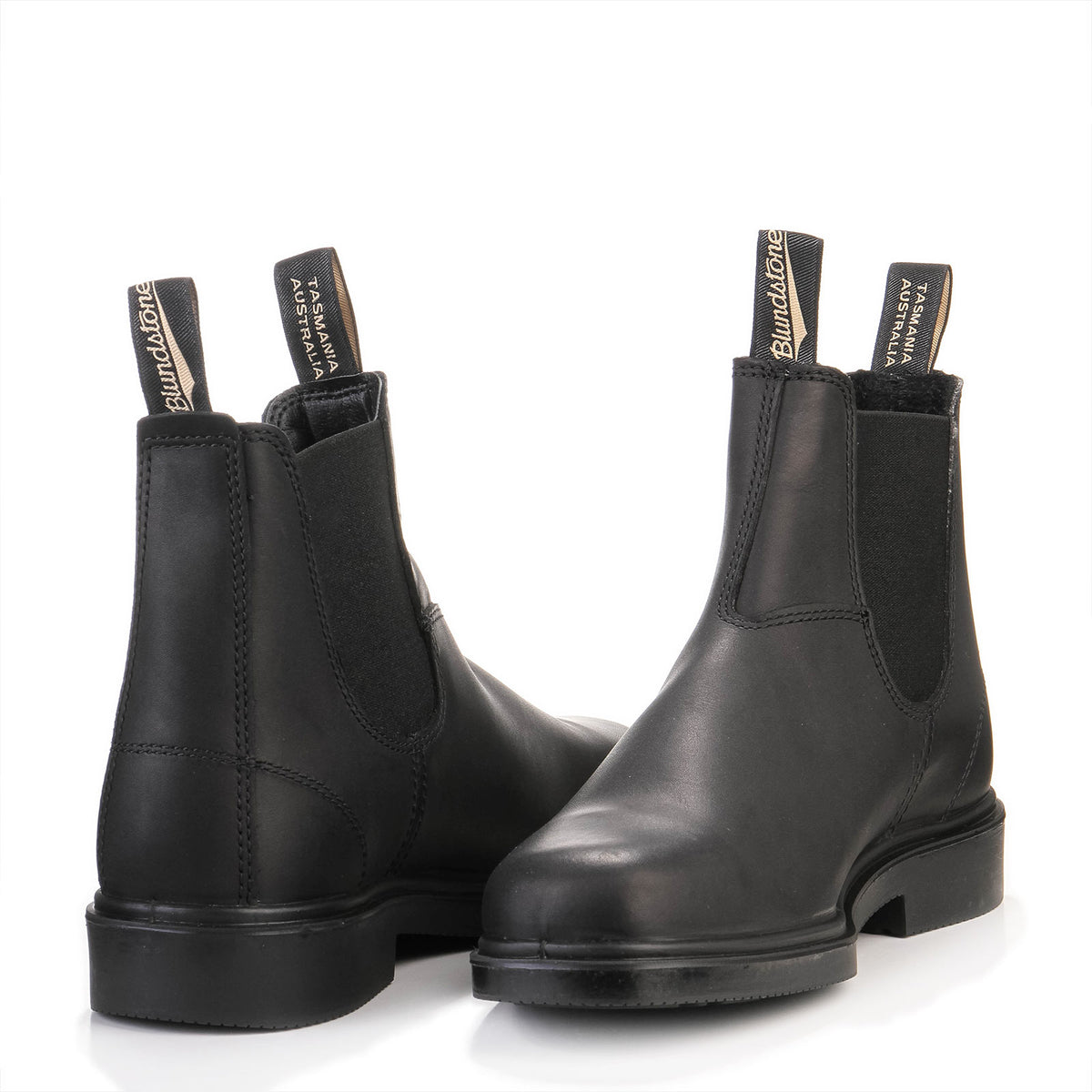 063 Dress Series Leather Boot voltan black ZebraClub Berlin