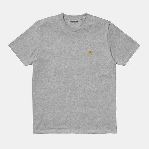 Chase T-Shirt grey heather/gold