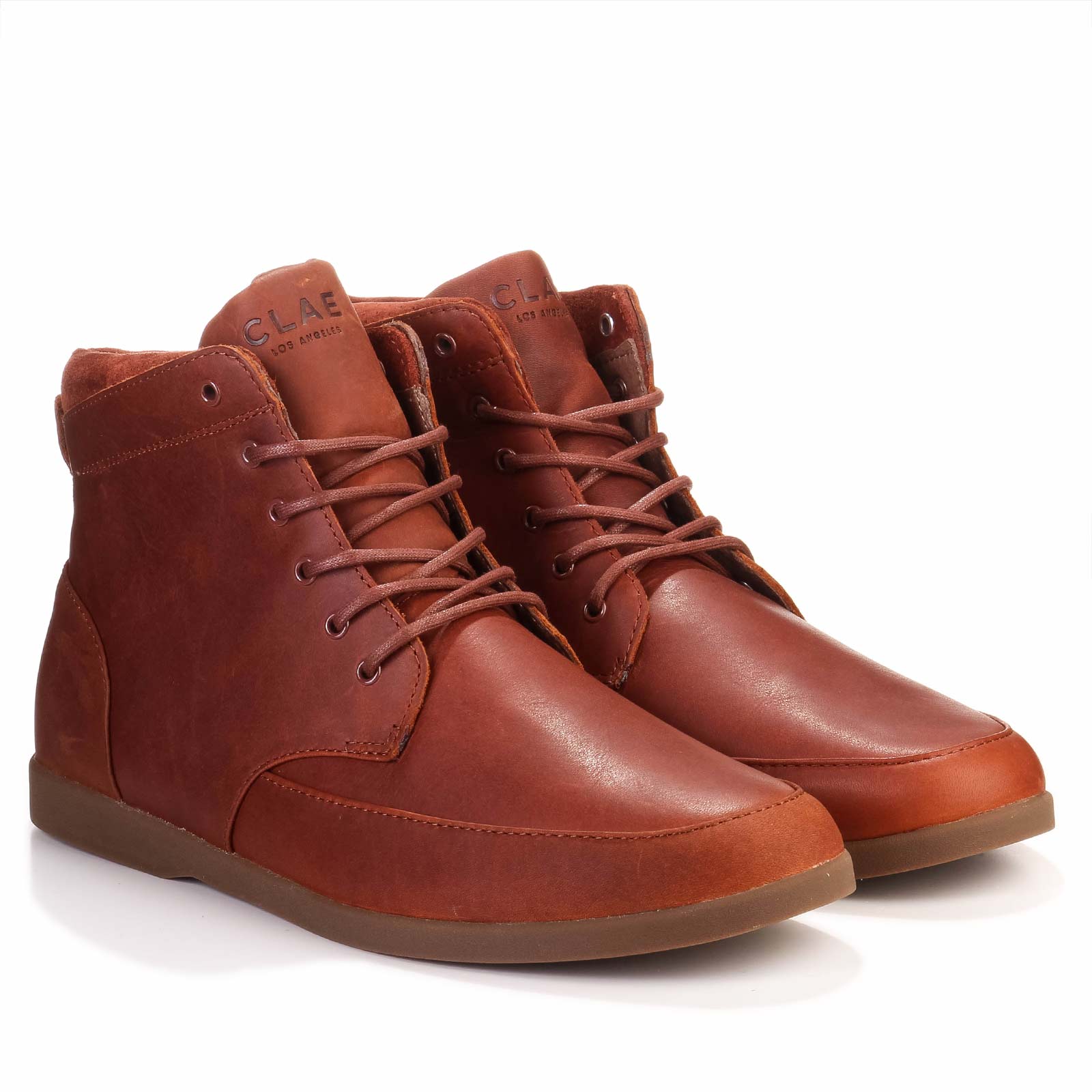 Hamilton Leather chestnut oiled Clae Los Angeles