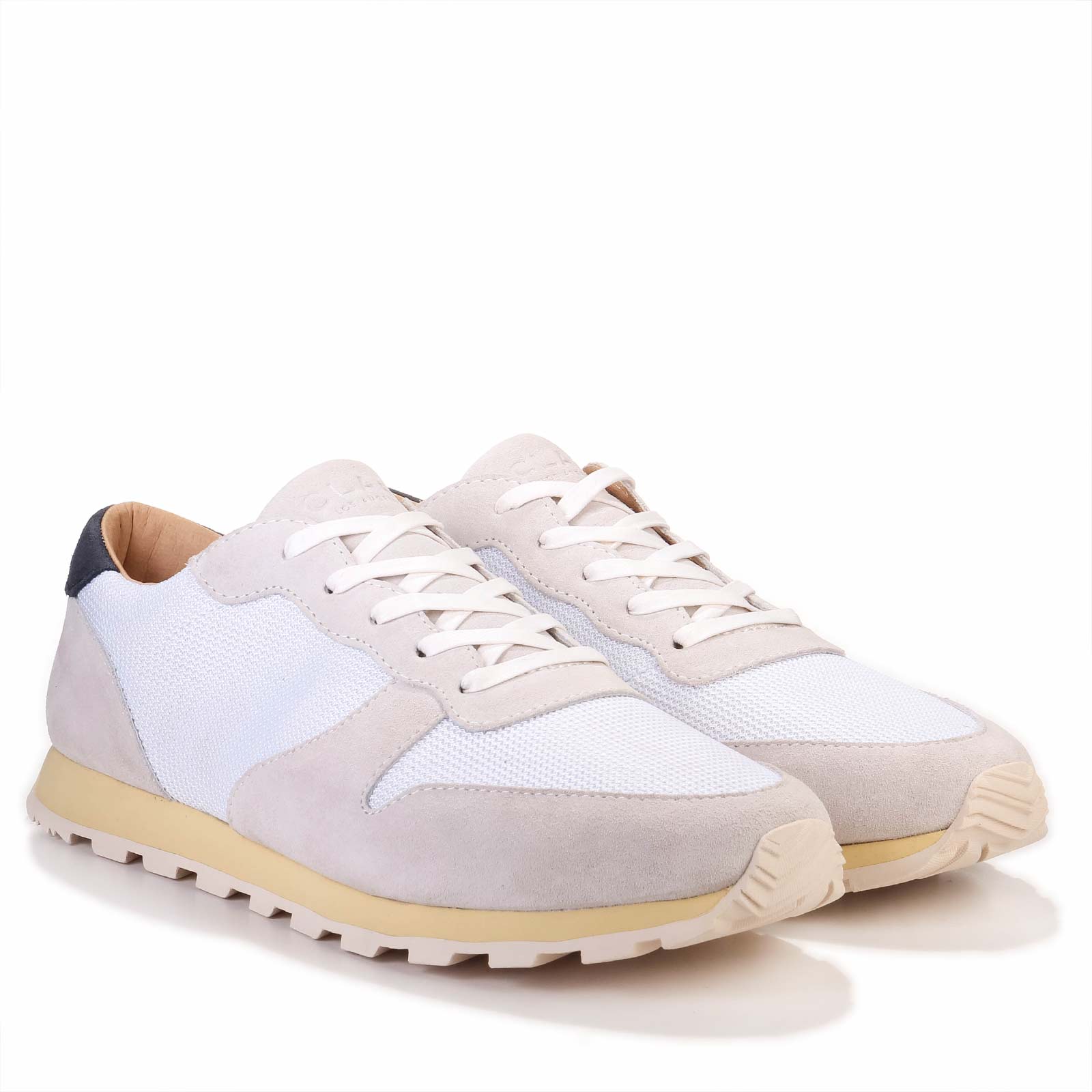 Hayward Suede white navy Clae Los Angeles
