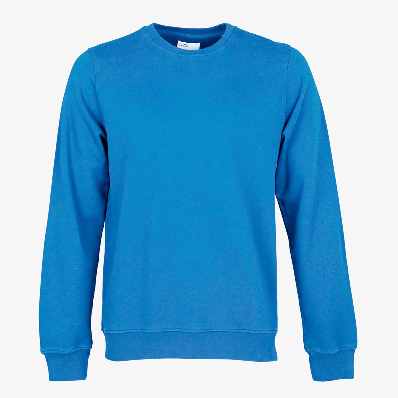 Classic Organic Crew pacific blue