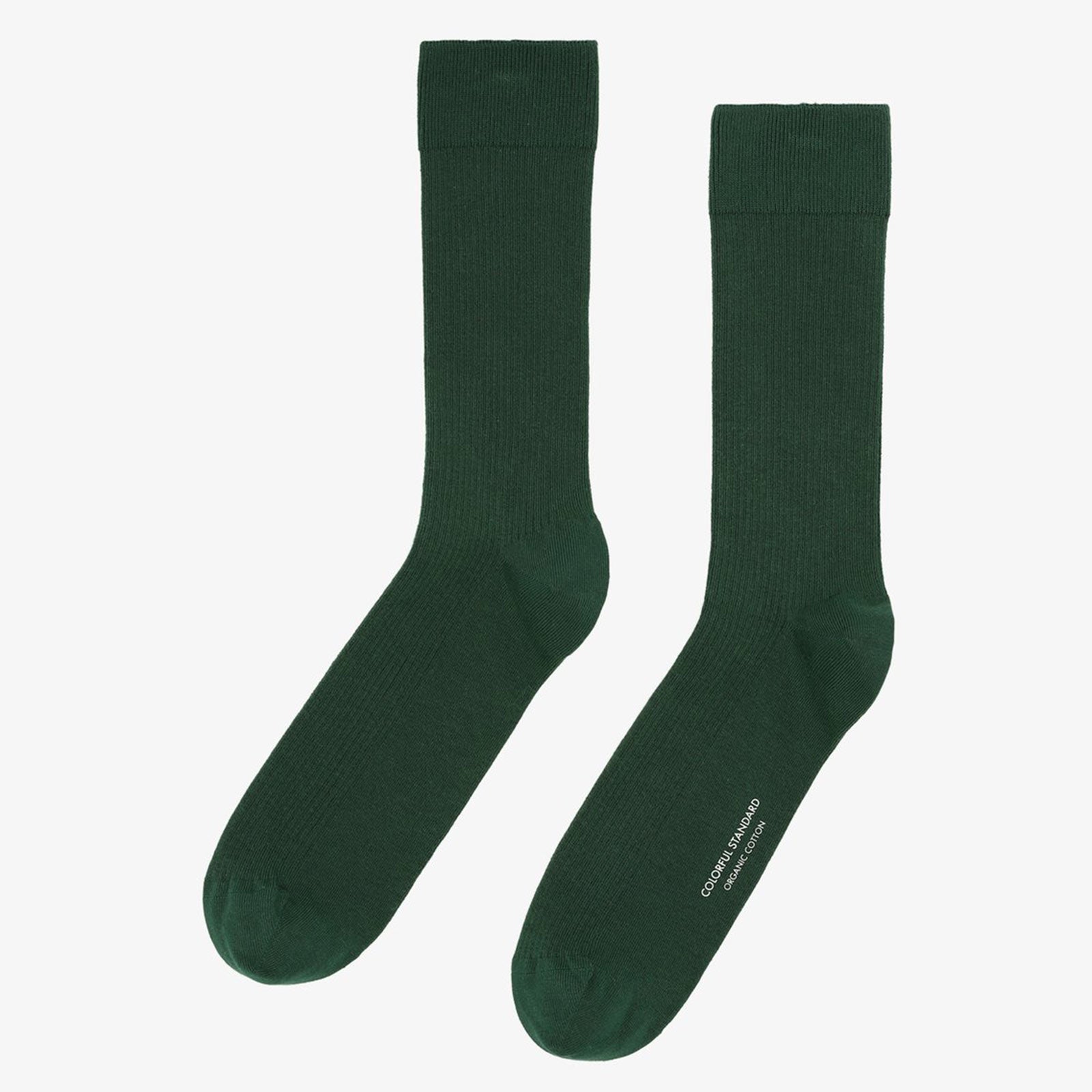 Men Classic Organic Socks emerald green