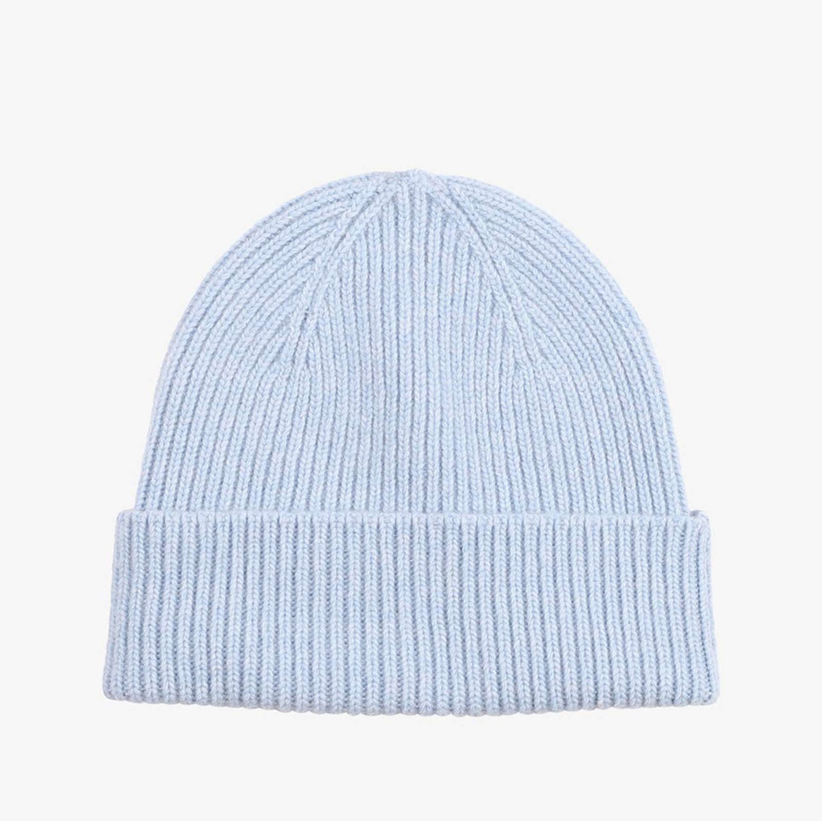 Merino Wool Beanie polar blue