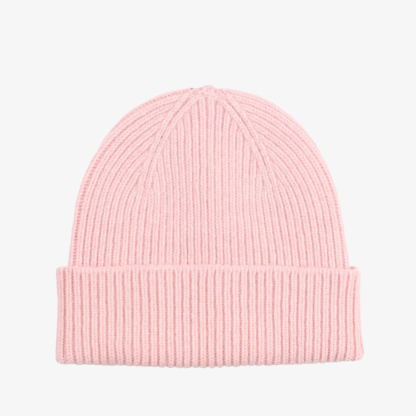 Merino Wool Hat faded pink
