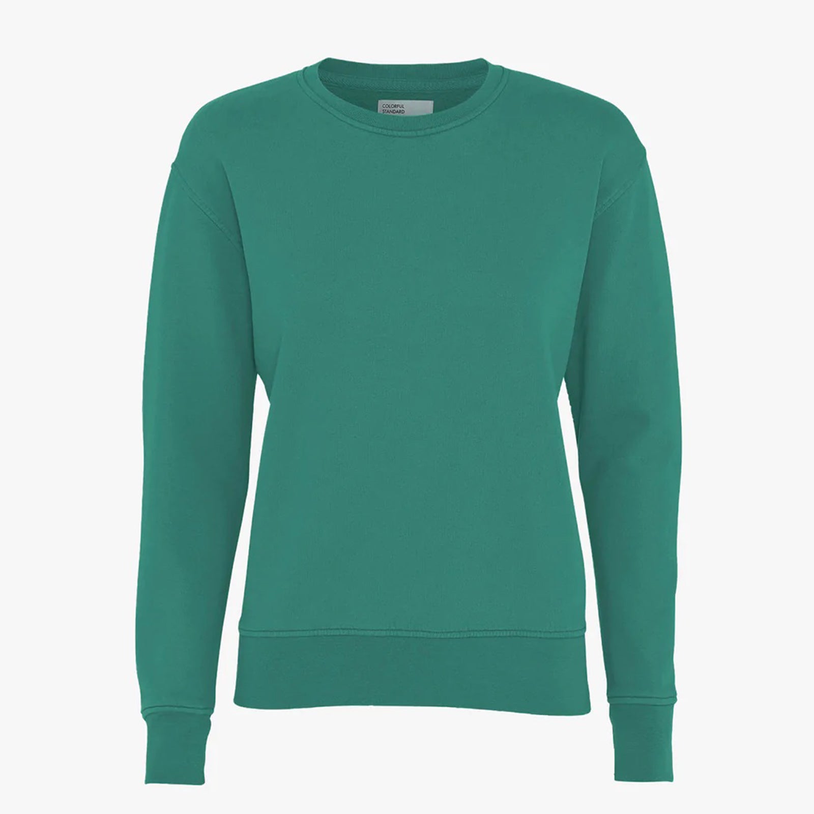 W Classic Organic Crew pine green