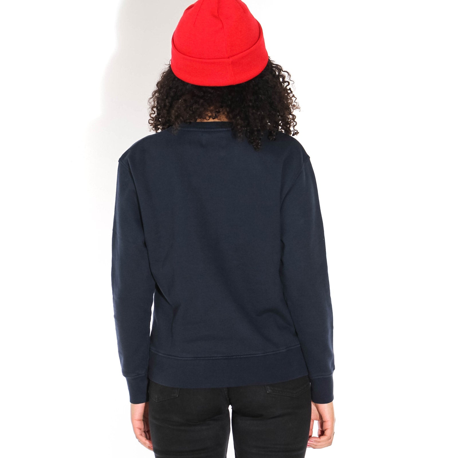 W Classic Organic Crew navy blue Colorful Standard