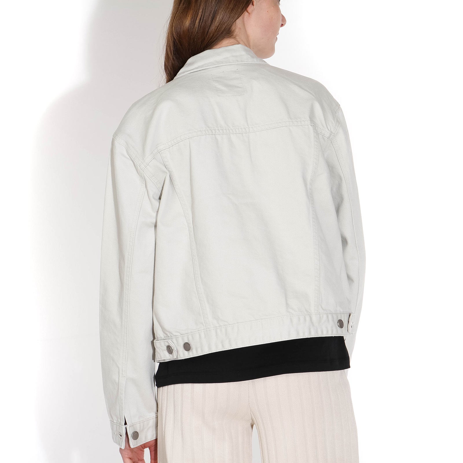 Alva Trucker Jacket washed pinfire Dr.Denim