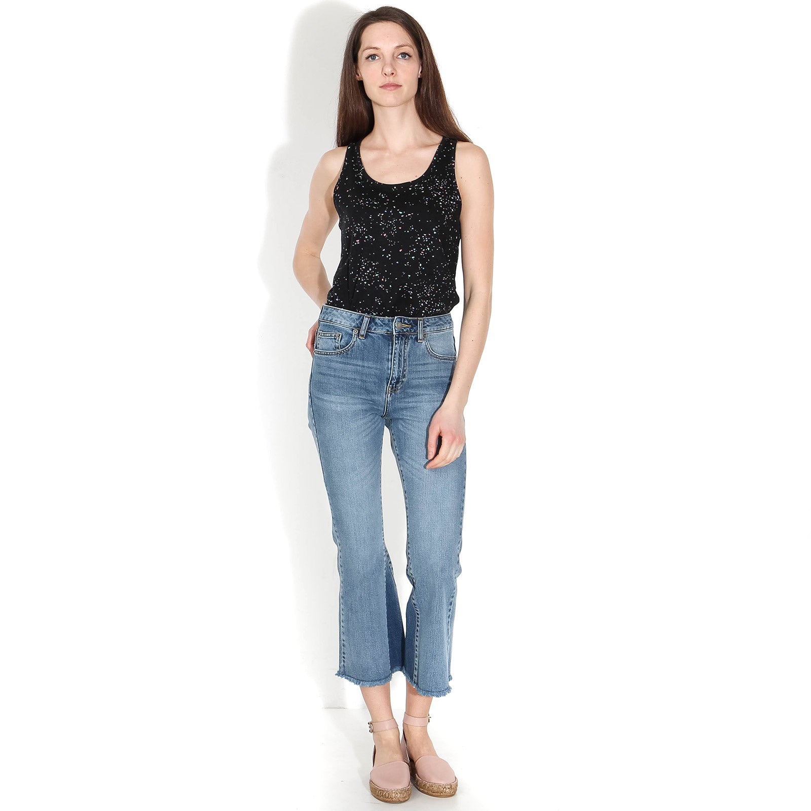 Genesis Jeans mid blue wedge Dr.Denim