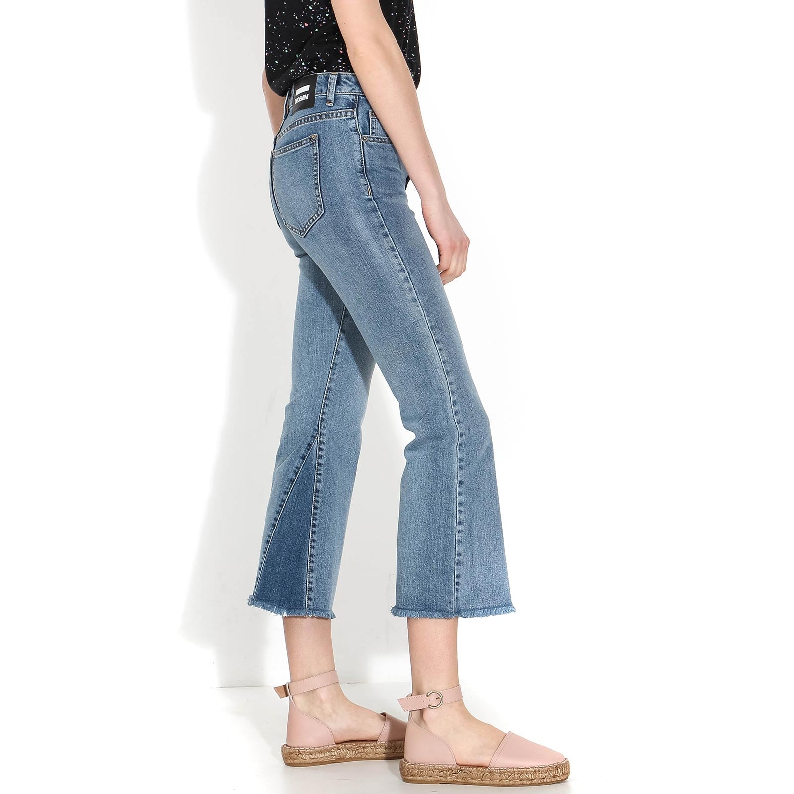 Genesis Jeans mid blue wedge Dr.Denim