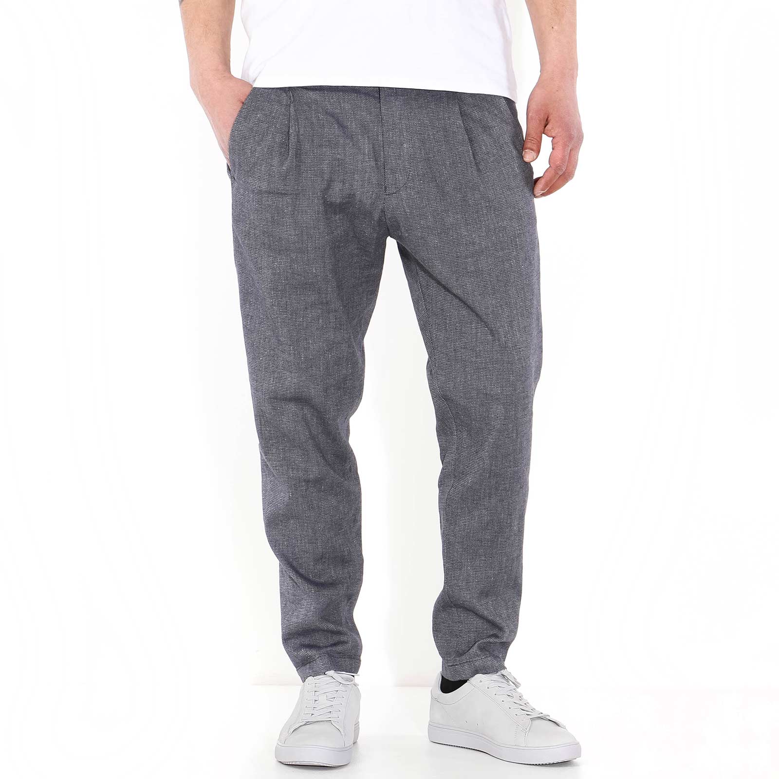 Chasy Pants linen grey Drykorn