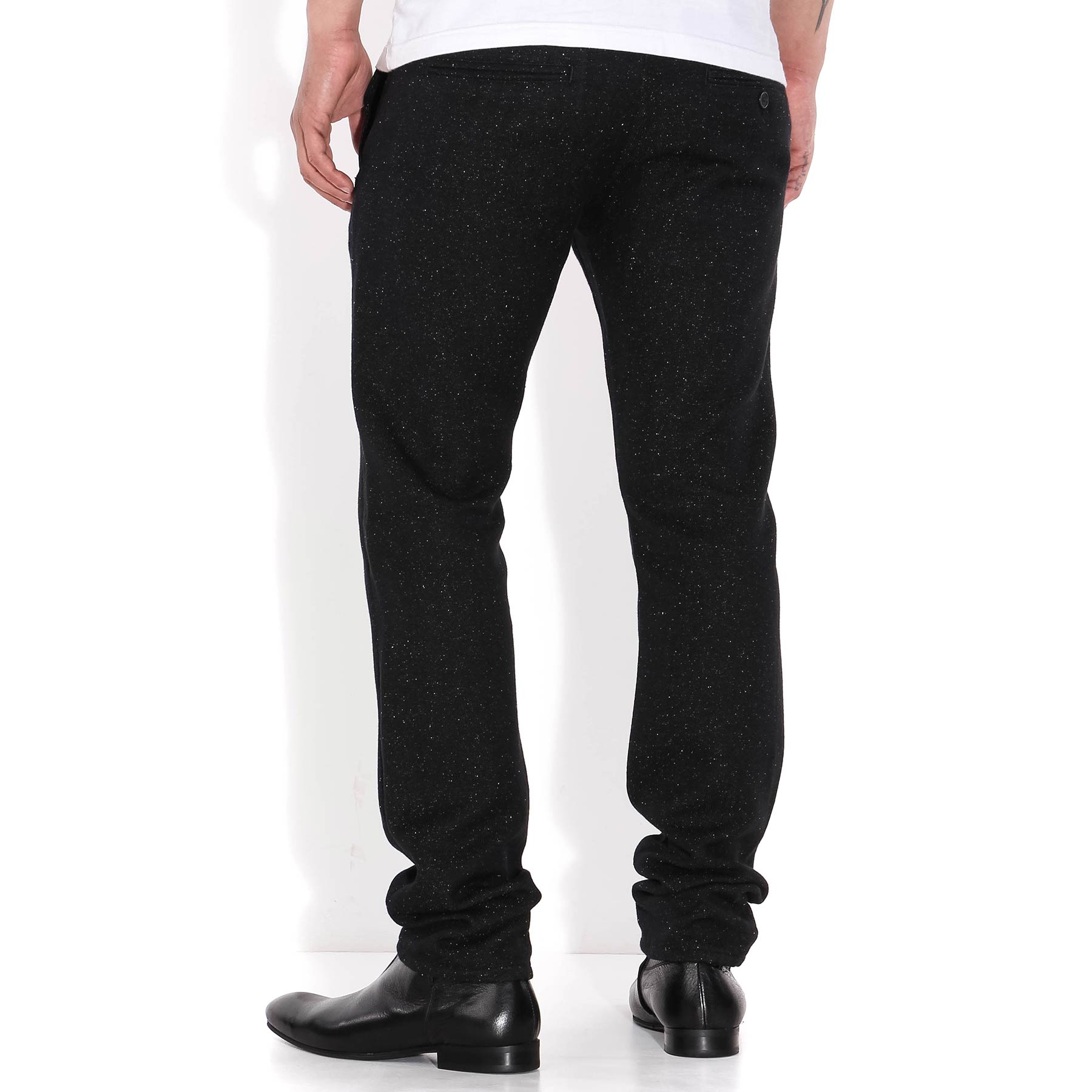 55 Chino Herringbone Wooly black Edwin Jeans