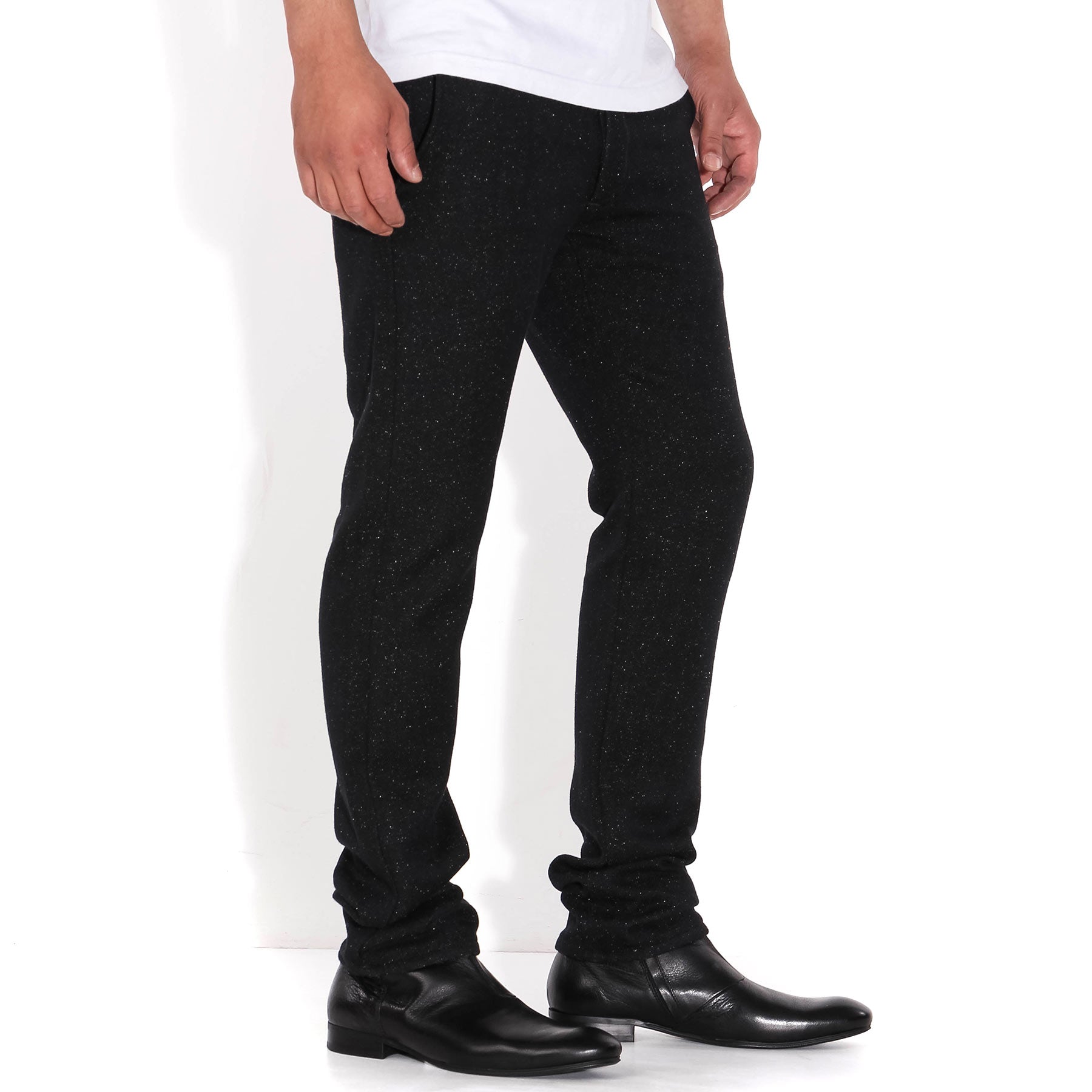 55 Chino Herringbone Wooly black Edwin Jeans