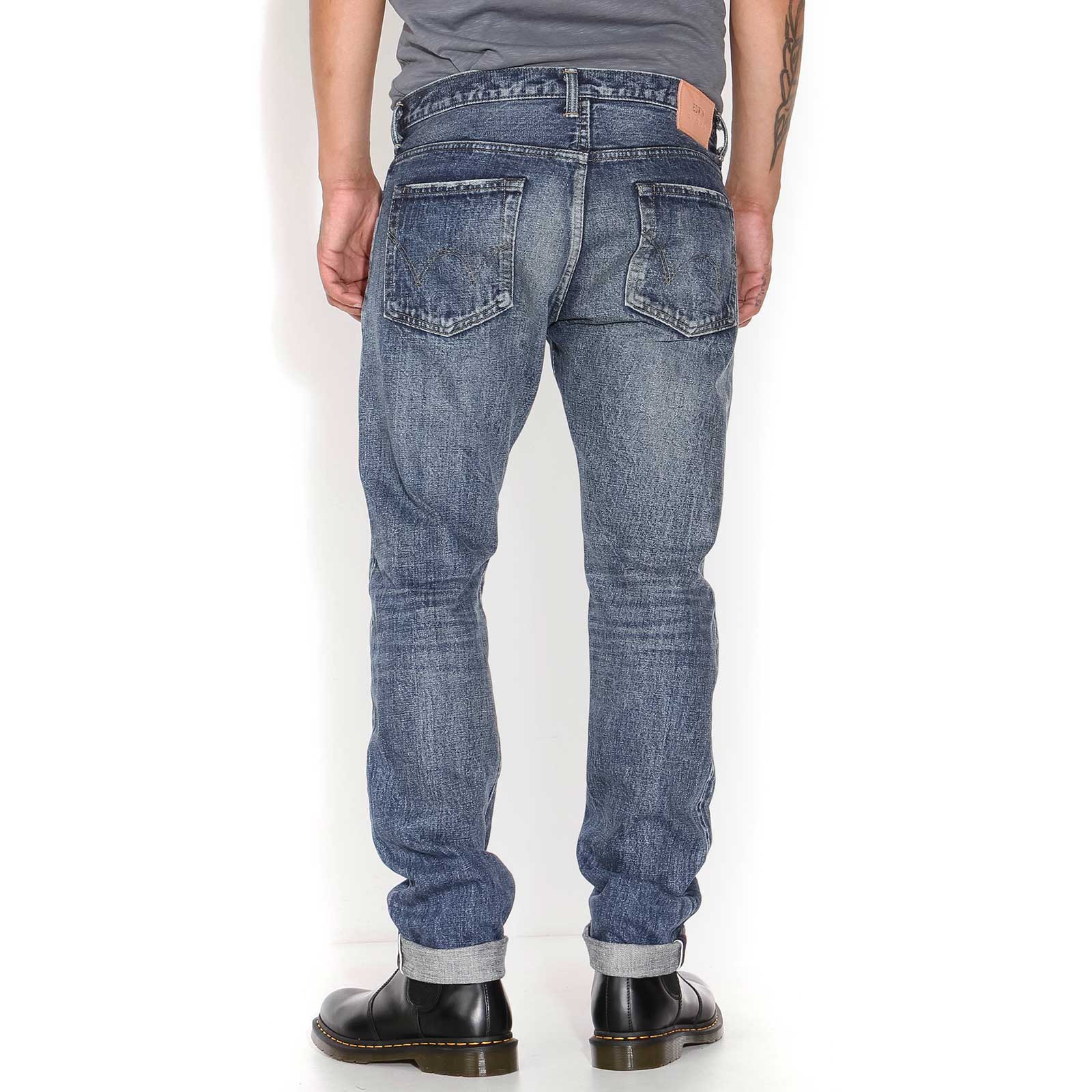 Regular Tapered Nihon Menpu blue mid-light used Edwin Jeans