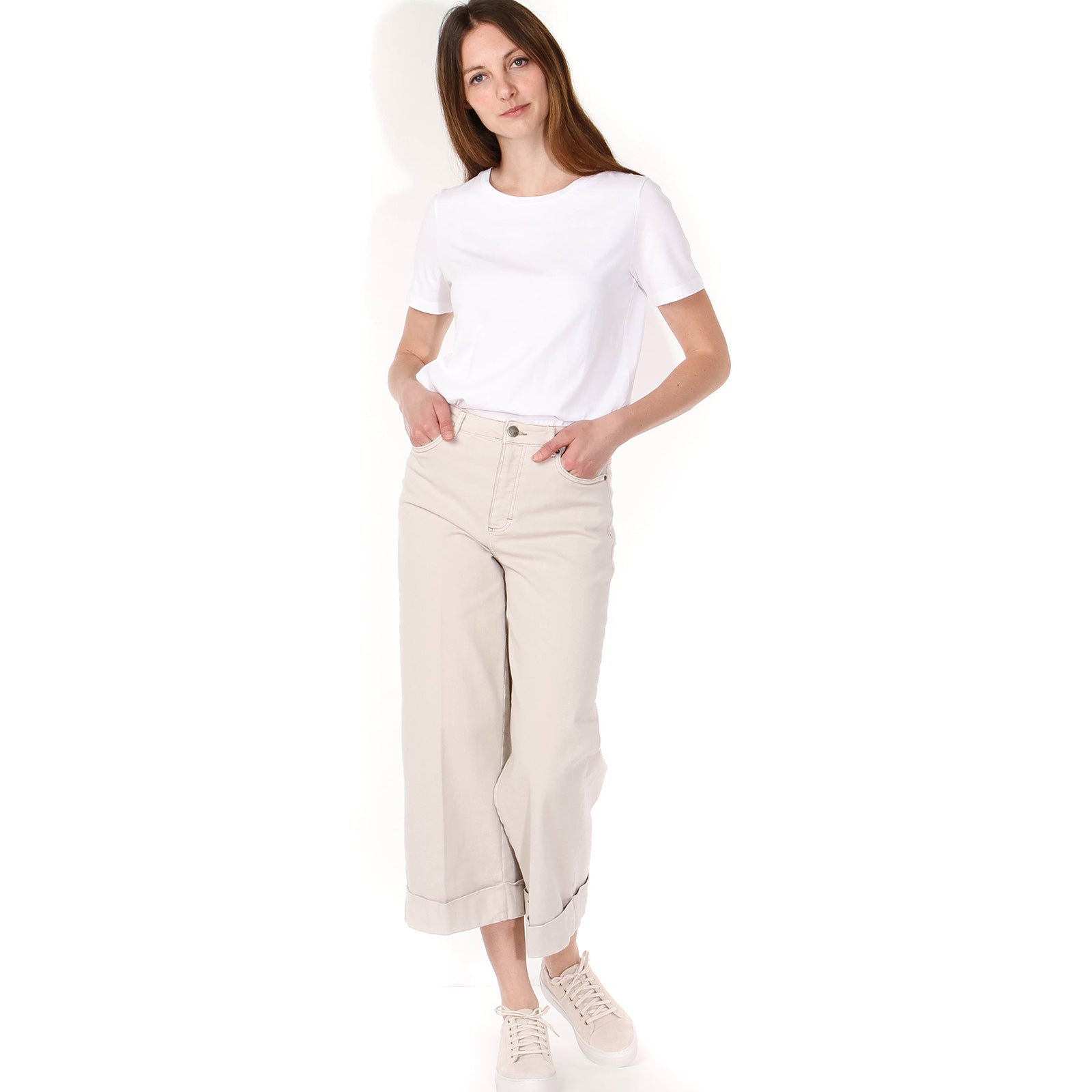 Abby 686 High Flex Jeans moonbeam Five Units