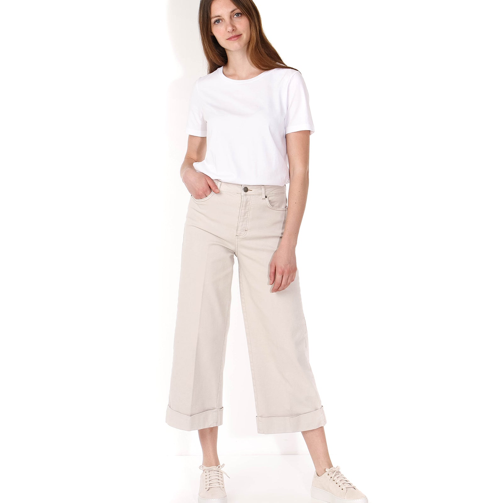 Abby 686 High Flex Jeans moonbeam Five Units