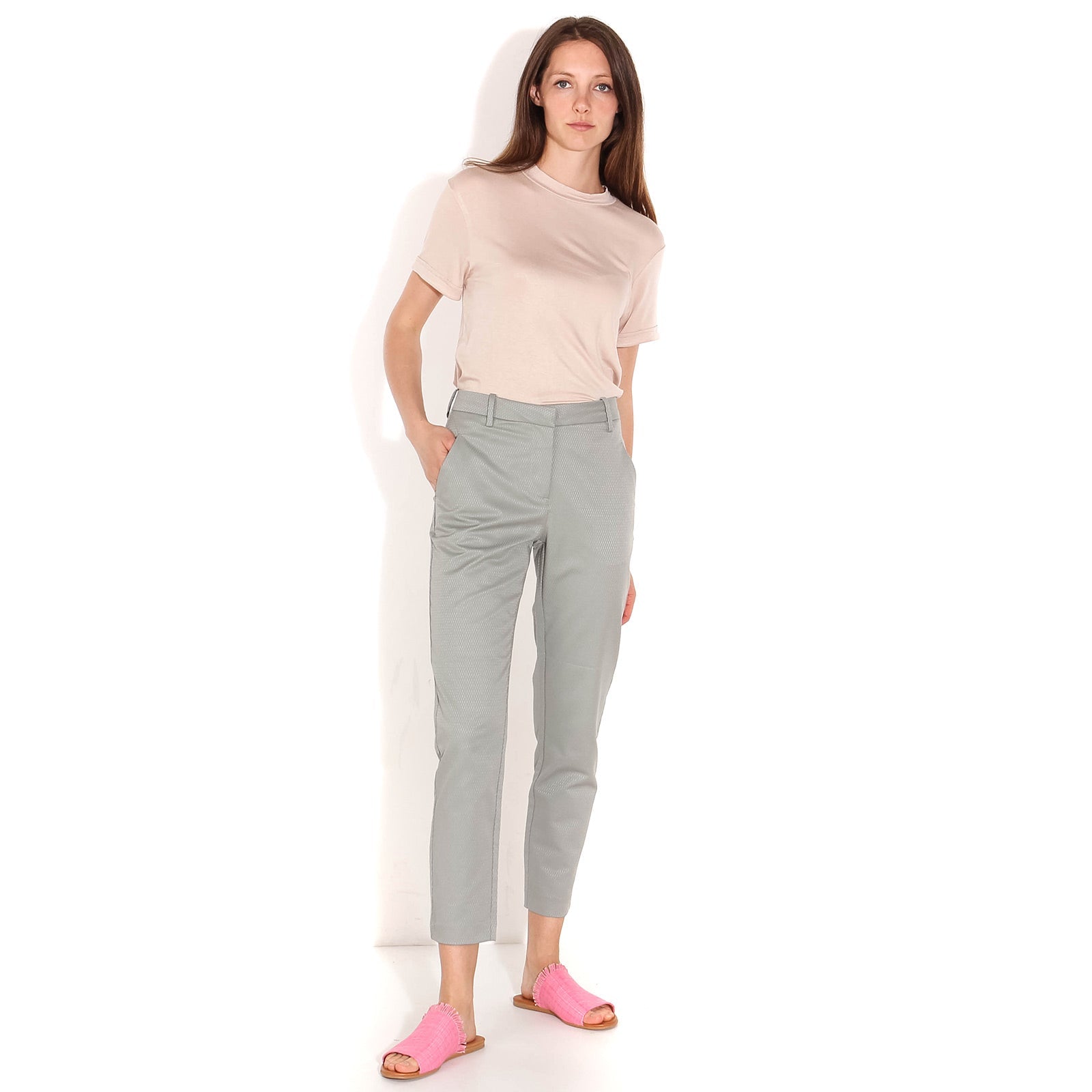 Kylie Crop 705 Pant grey Five Units