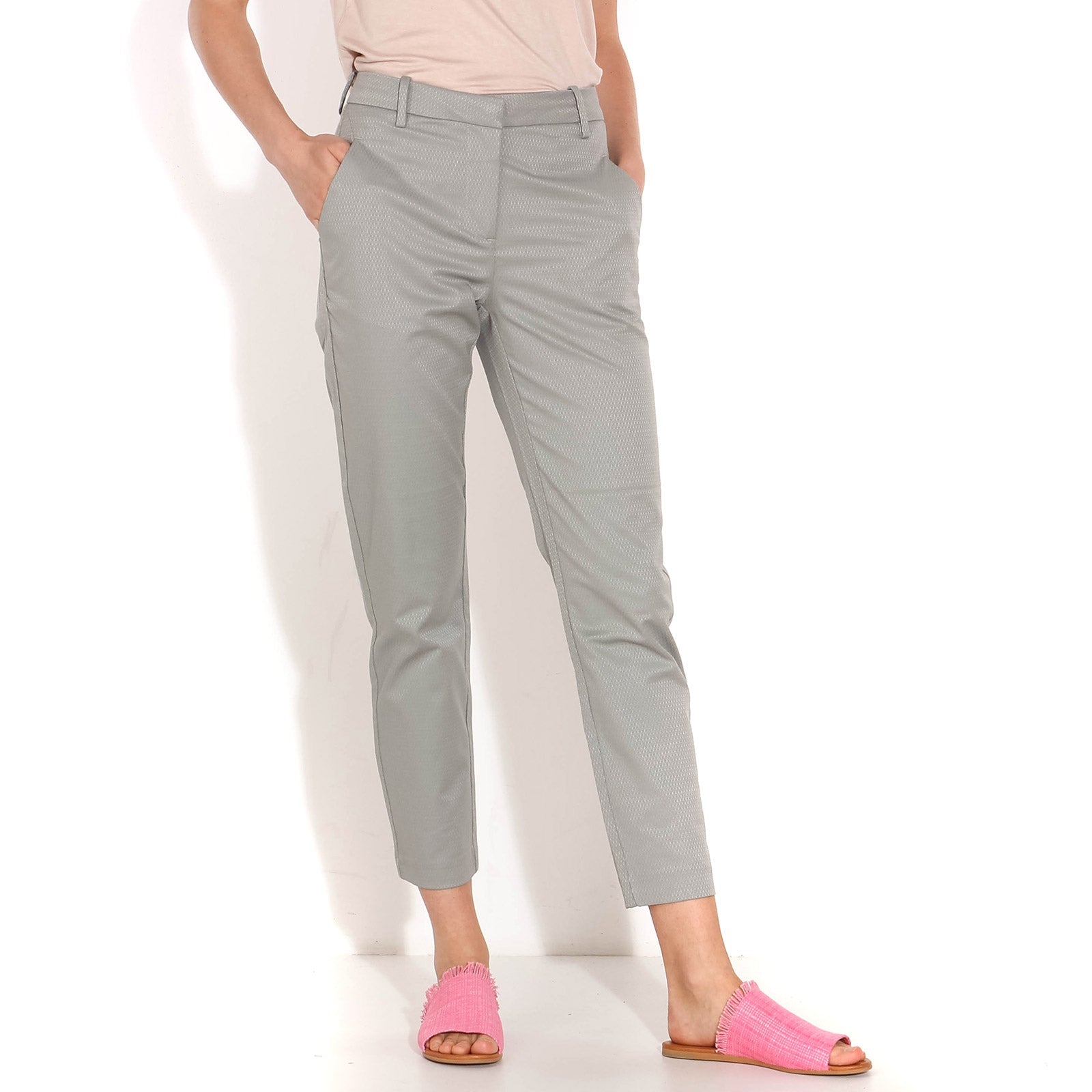 Kylie Crop 705 Pant grey Five Units