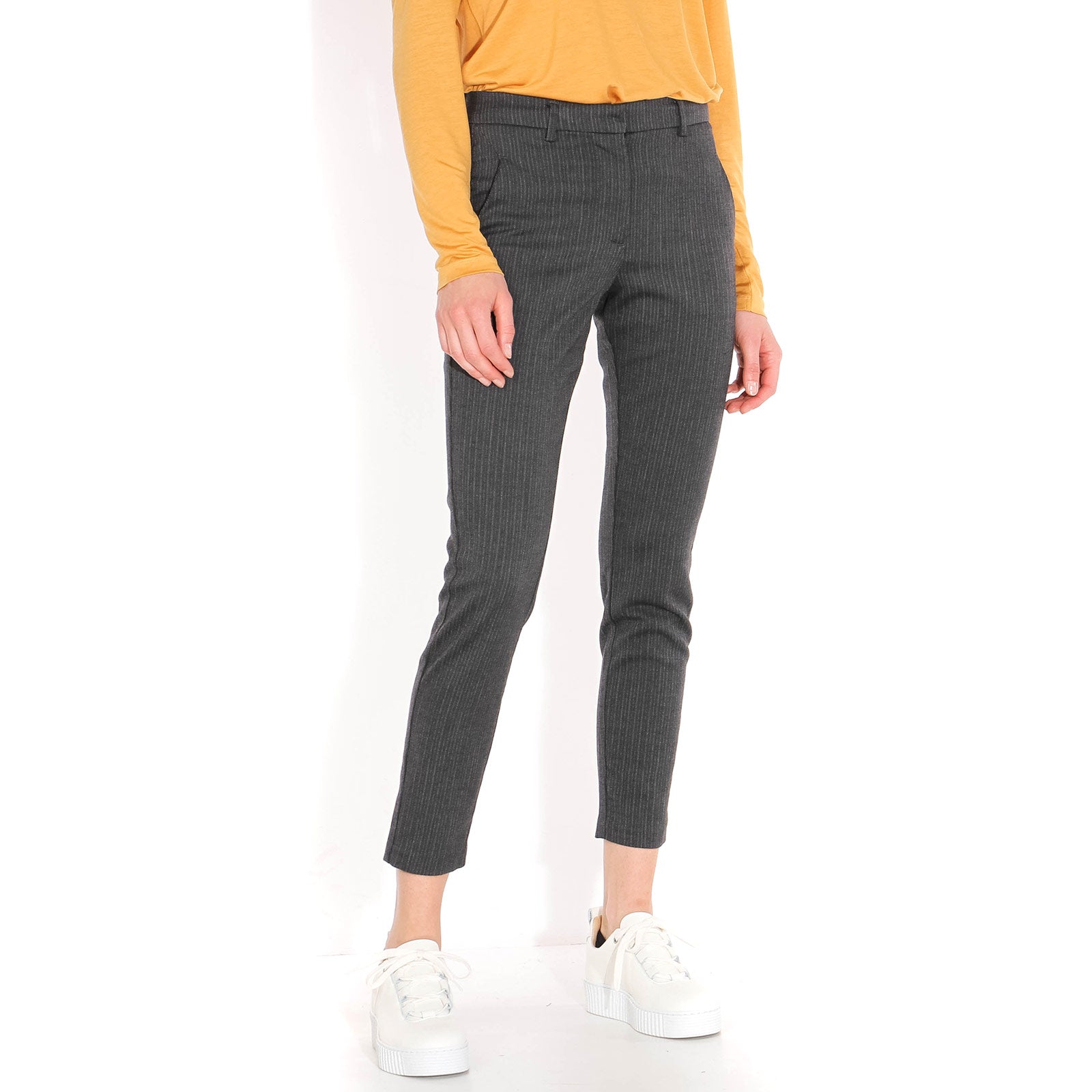 Kylie Crop Pant grey abelone Five Units
