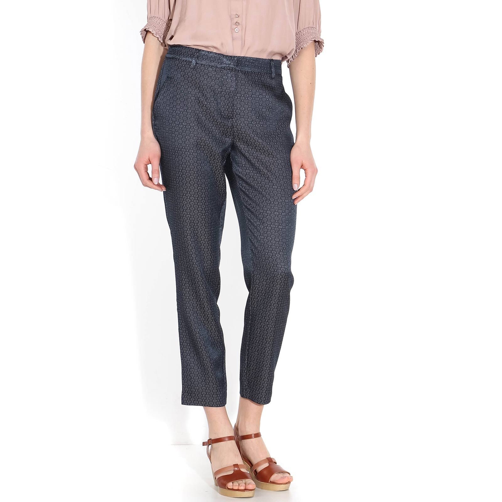 Kylie Crop Pant navy blush Five Units
