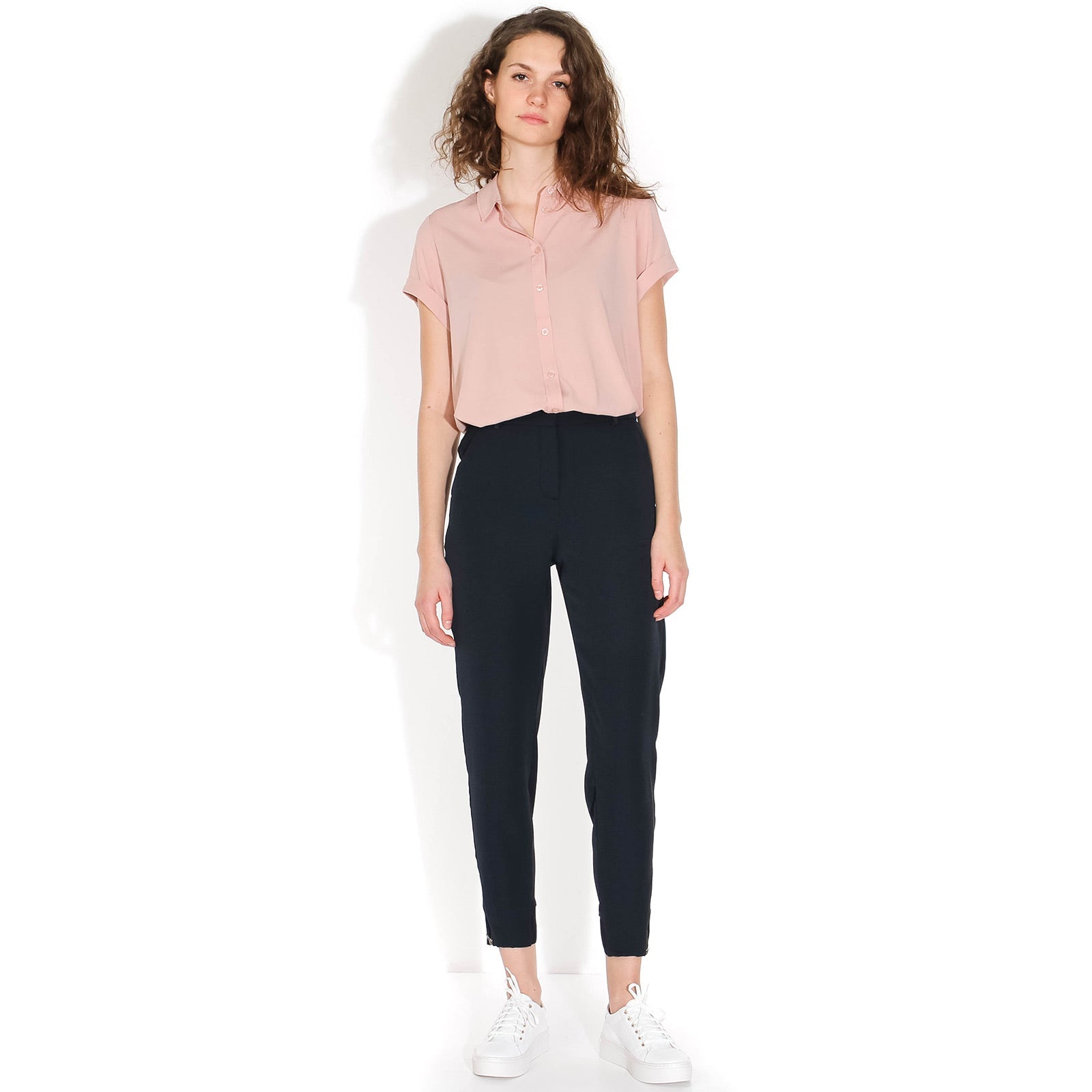 Melanie Cuff Pant navy Five Units