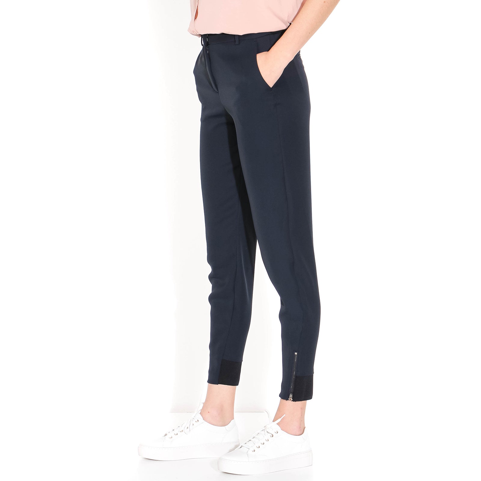 Melanie Cuff Pant navy Five Units