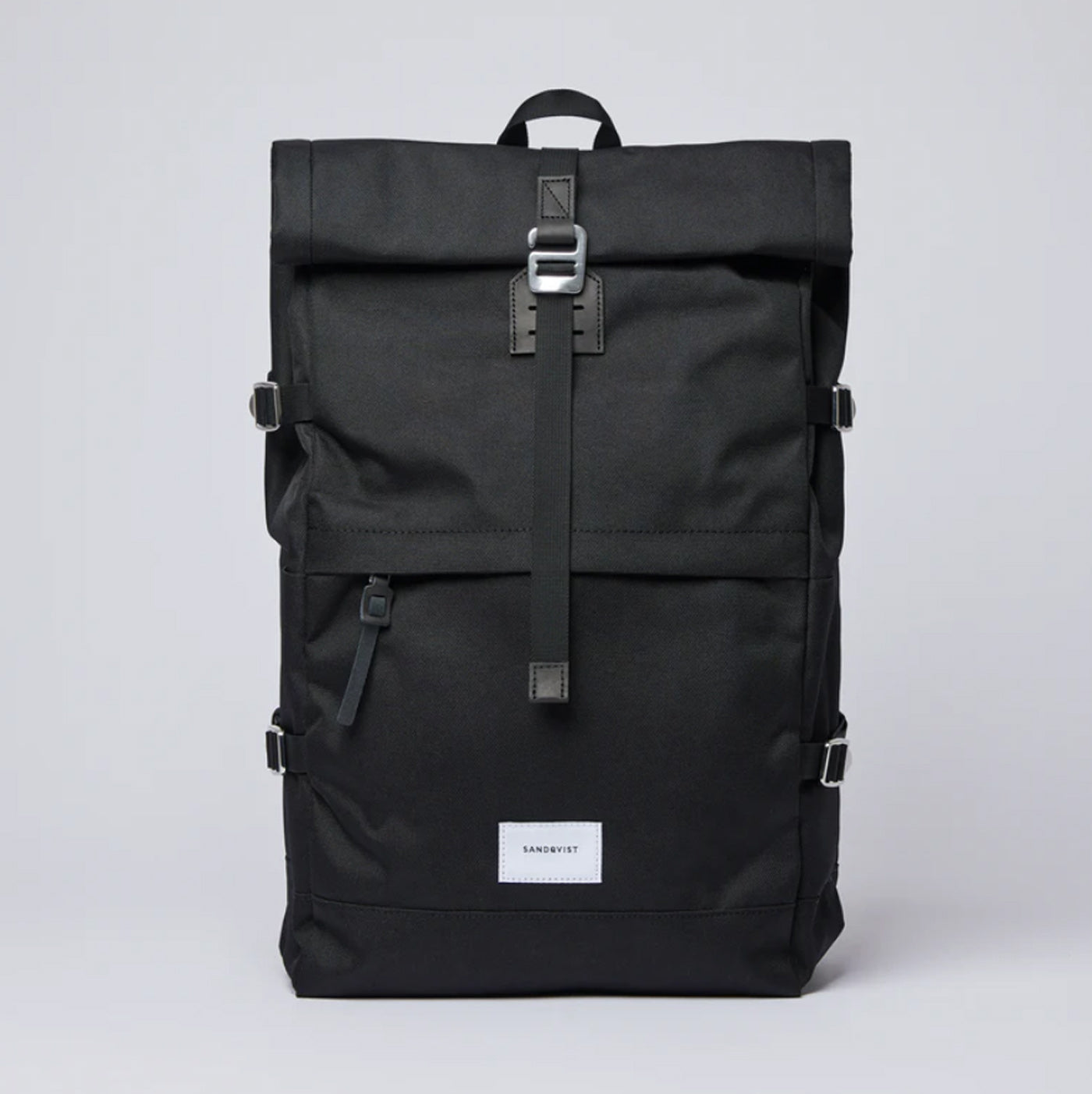 Bernt Backpack black with black Leather ZebraClub Berlin
