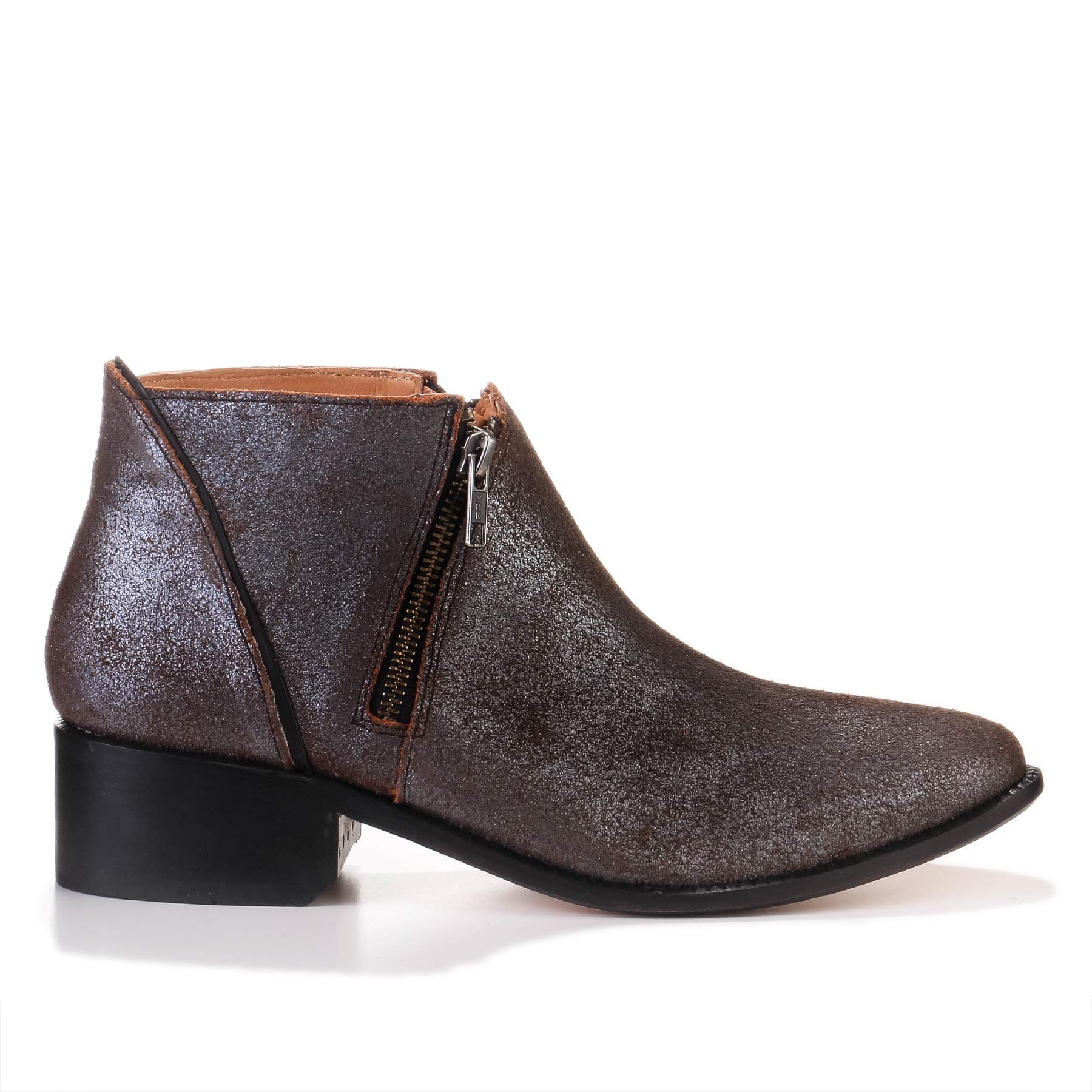 Jilt Ankleboot Suede pewter H by Hudson