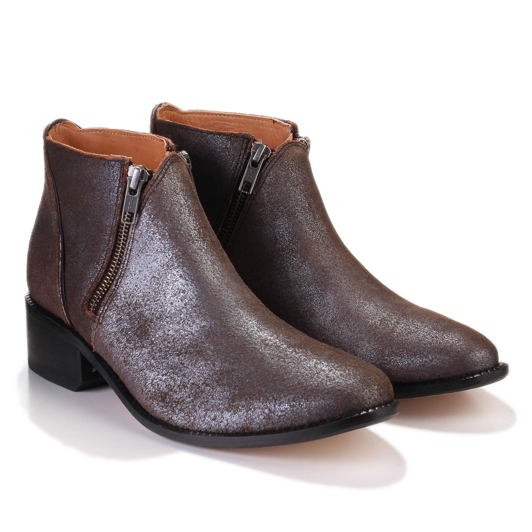 Jilt Ankleboot Suede pewter H by Hudson