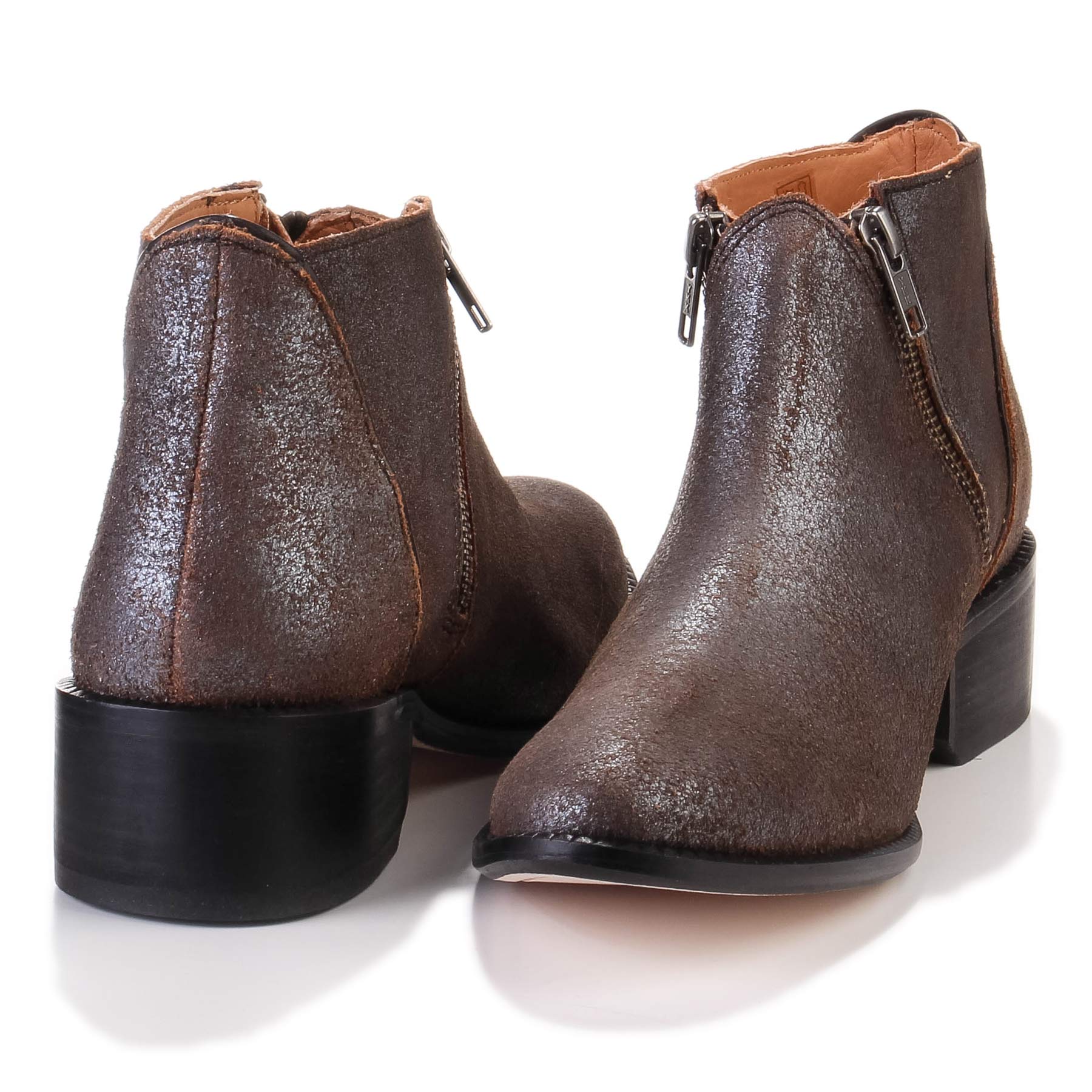 Jilt Ankleboot Suede pewter H by Hudson