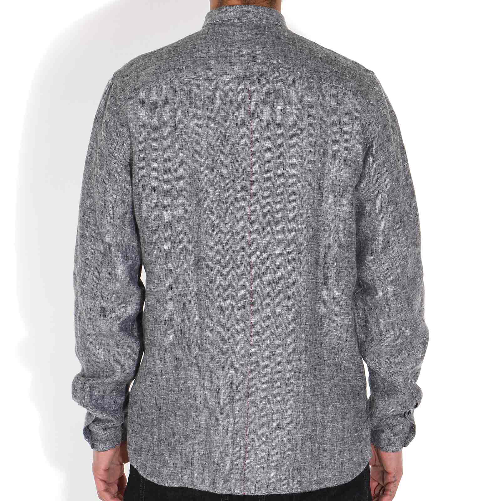 Pala Chevron Shirt grey stripes