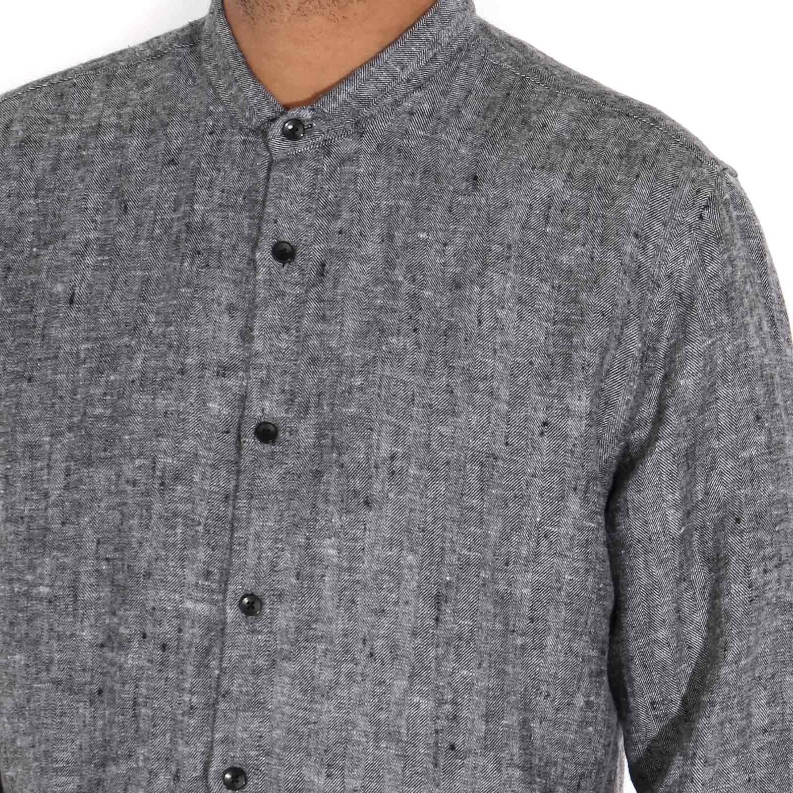 Pala Chevron Shirt grey stripes